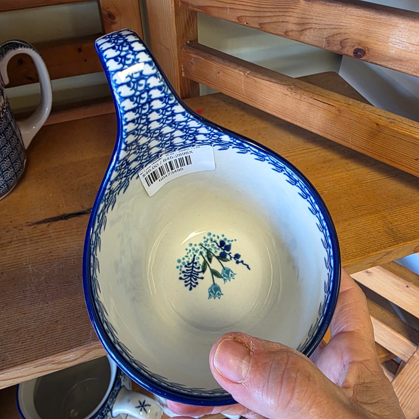 Bowl w/ Loop Handle 16 oz 2898X ~ Little Gems