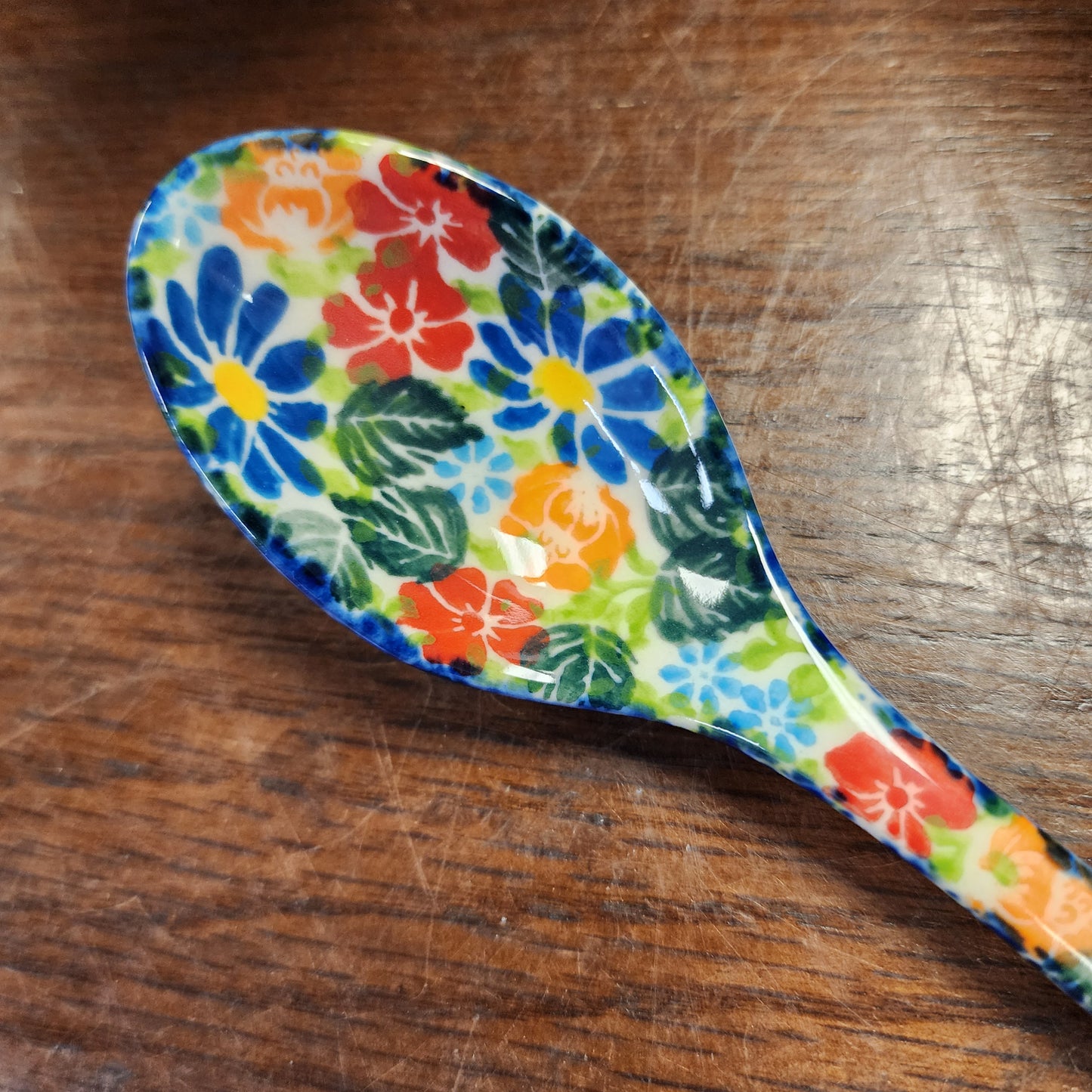 Spoon 8" ~ "a" multi color
