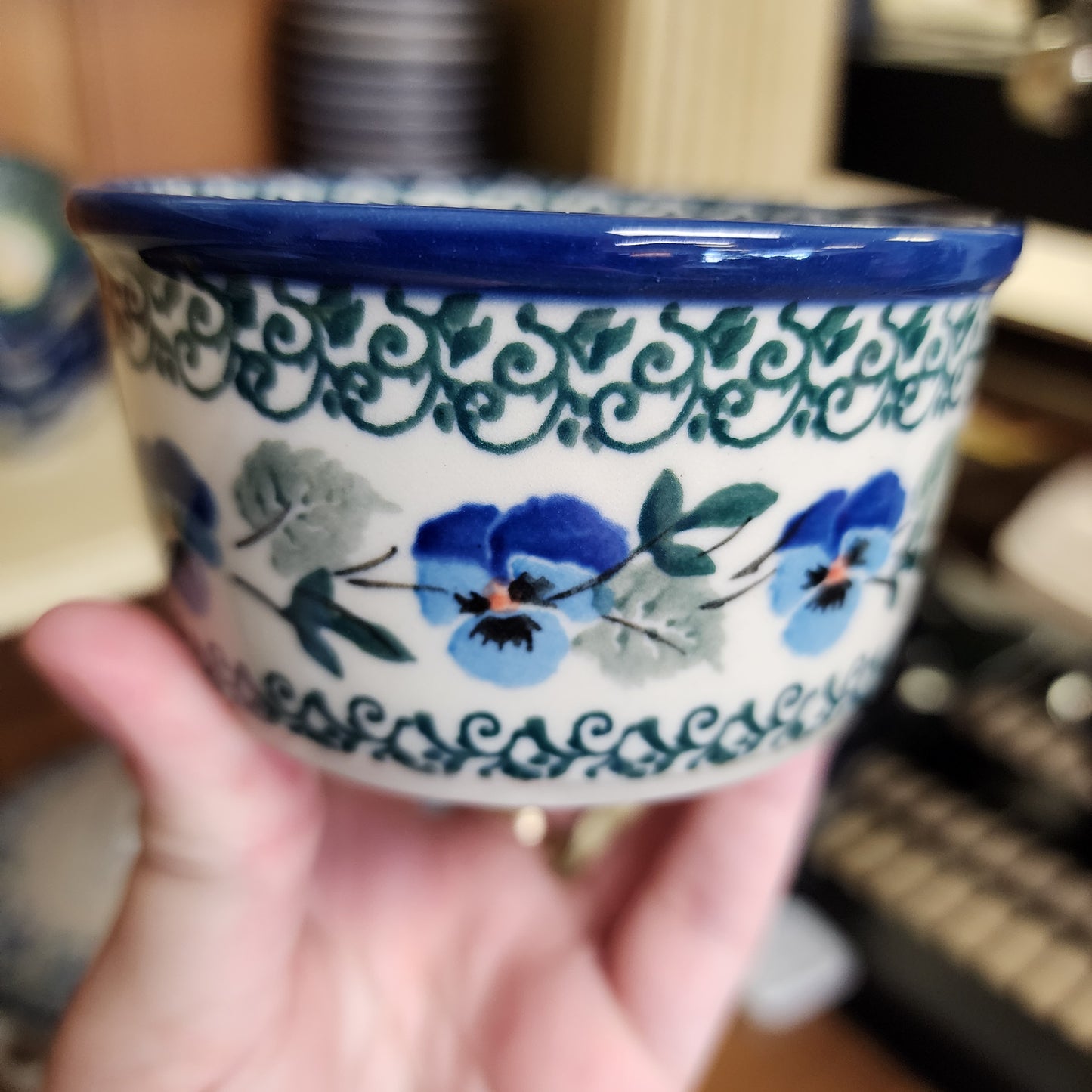 Bowl Ramekin 3.75" 409-2273X Winter Viola pf0526