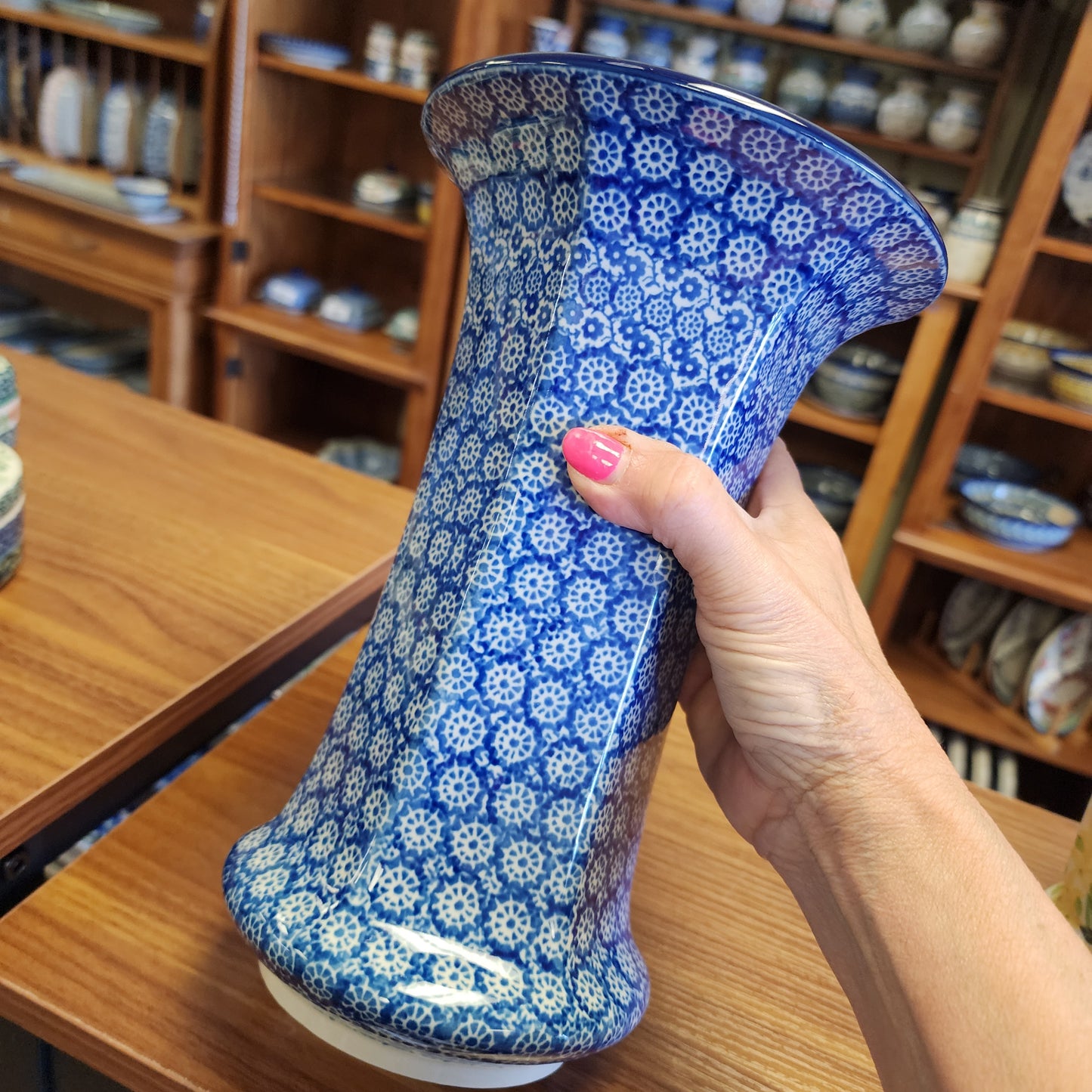 Vase ~ 9.5" 052-2615X Midnight