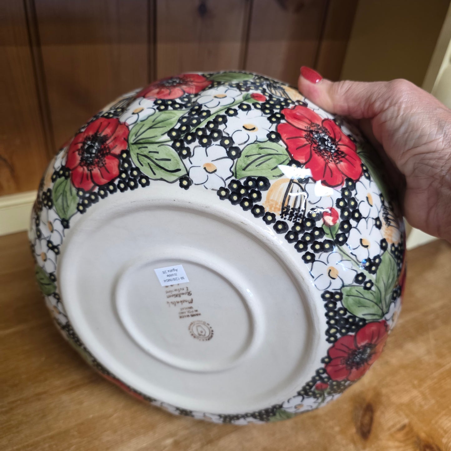 Bowl Black IMO4 ~ 11" Agata