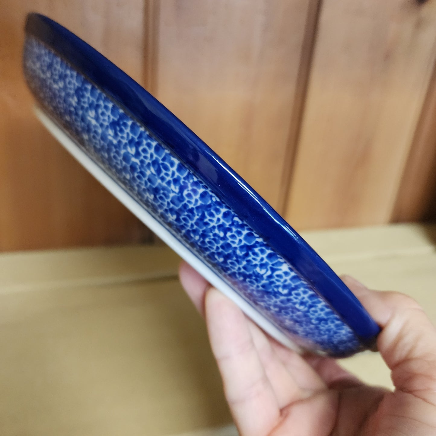 Plate Rimmed 9" 1597X ~ Cupcakes