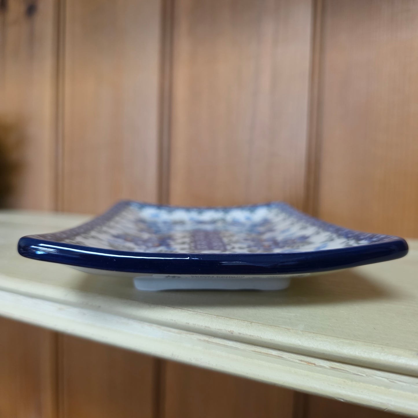 Sushi Plate 7"x4 3/4" C27-2272X Parisian Posies pf0526