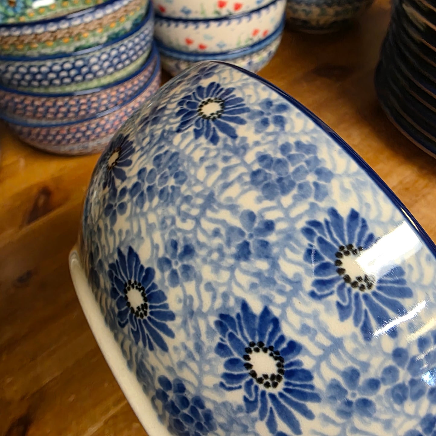 C38 ~ Bowl ~ Soup/Salad ~ 6.25" C38-2999X Blue Dragonfly pf0526
