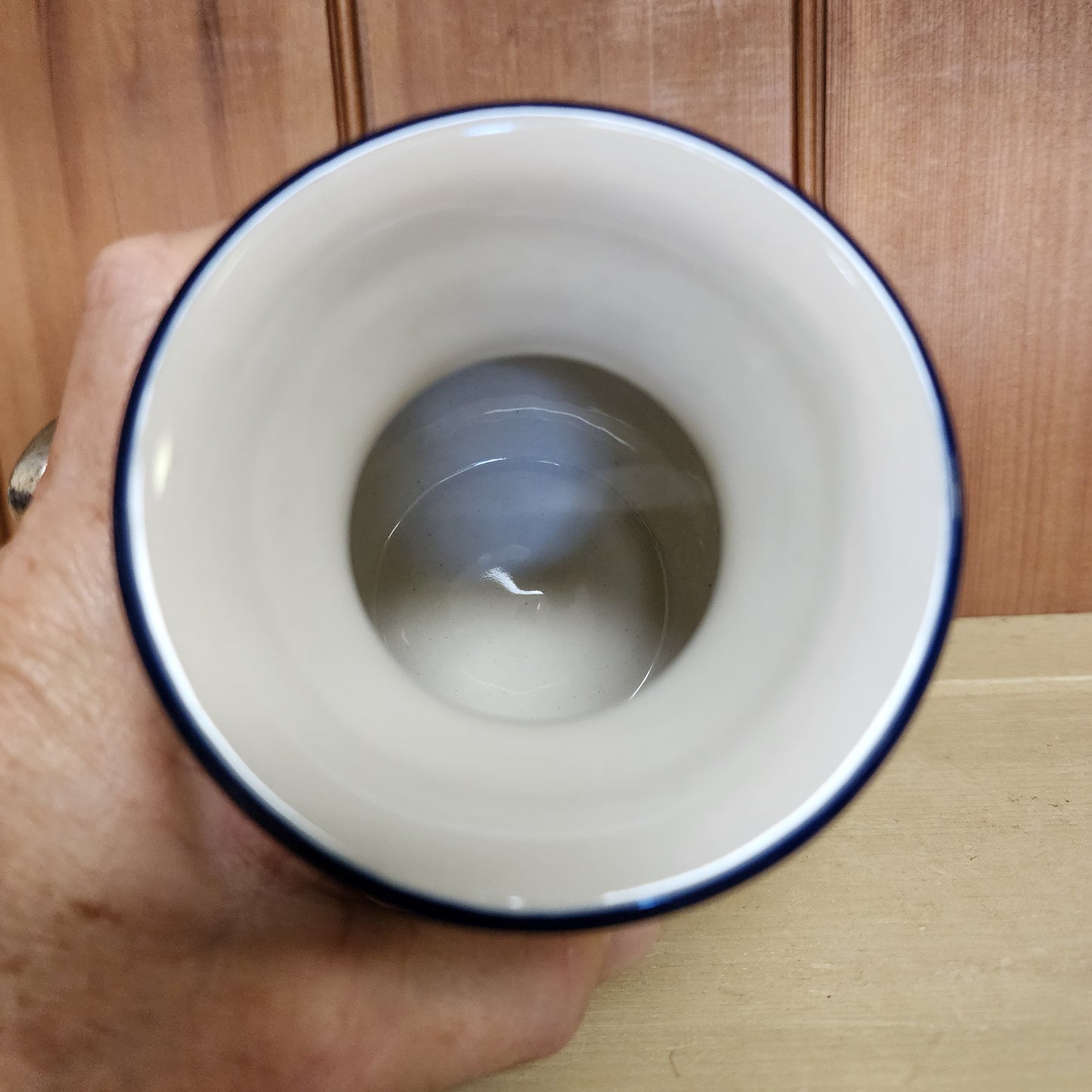 Vase Bubble 4.25" 2320X ~ Green Poppies