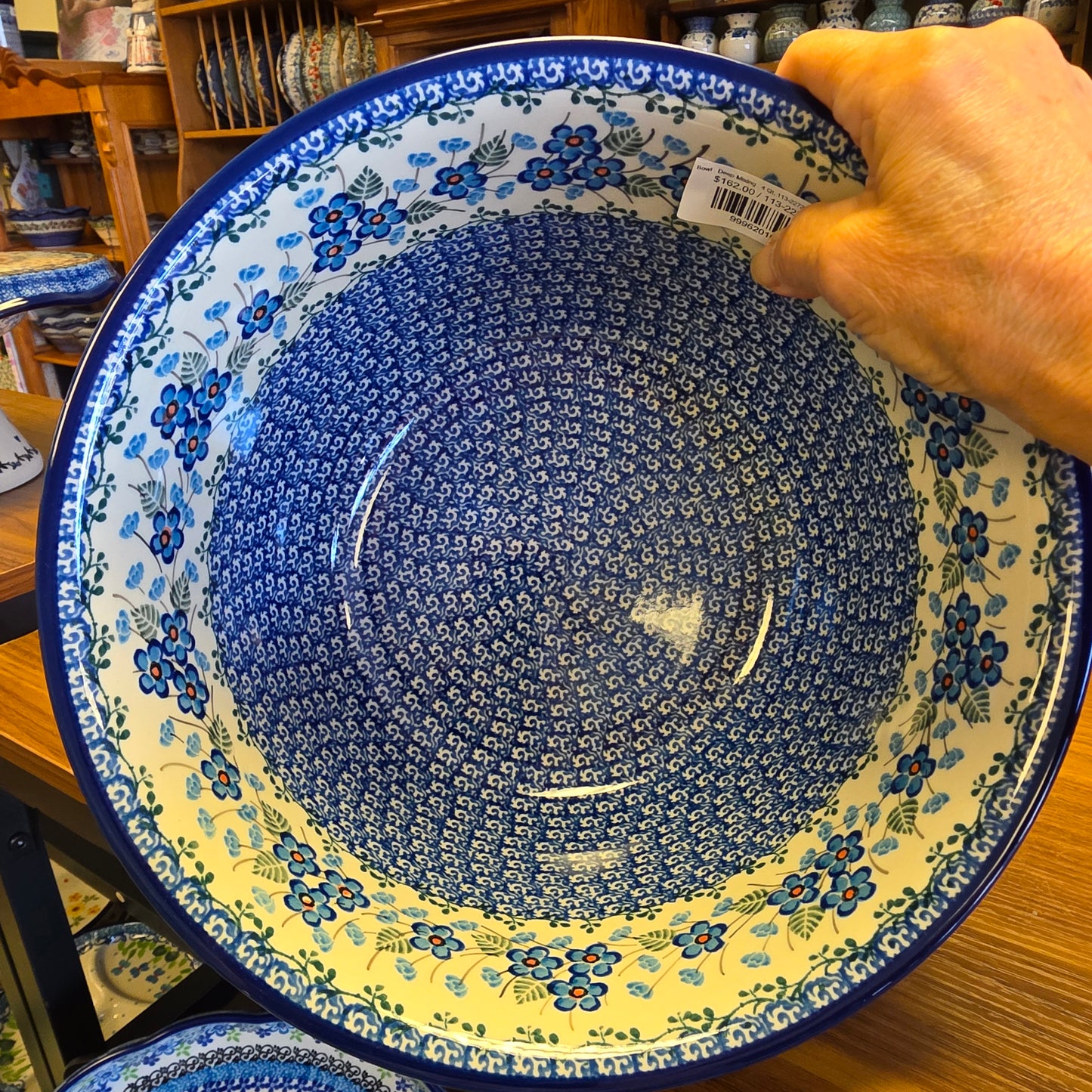Bowl Deep Mixing 4 Qt. 113-2272X Parisian Posies pf0526