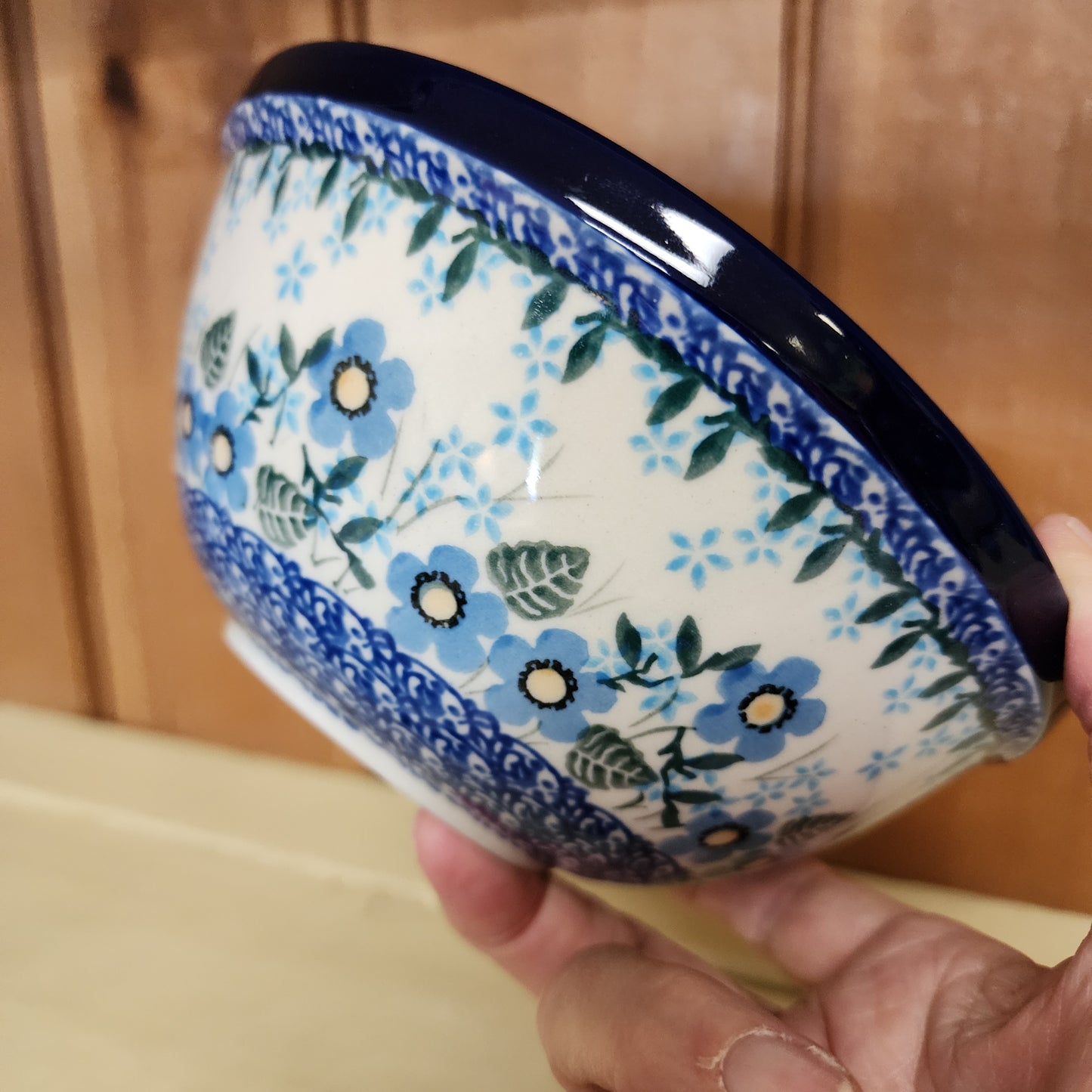 Bowl Nesting 6.5" W 2277X ~ Joyful Blue