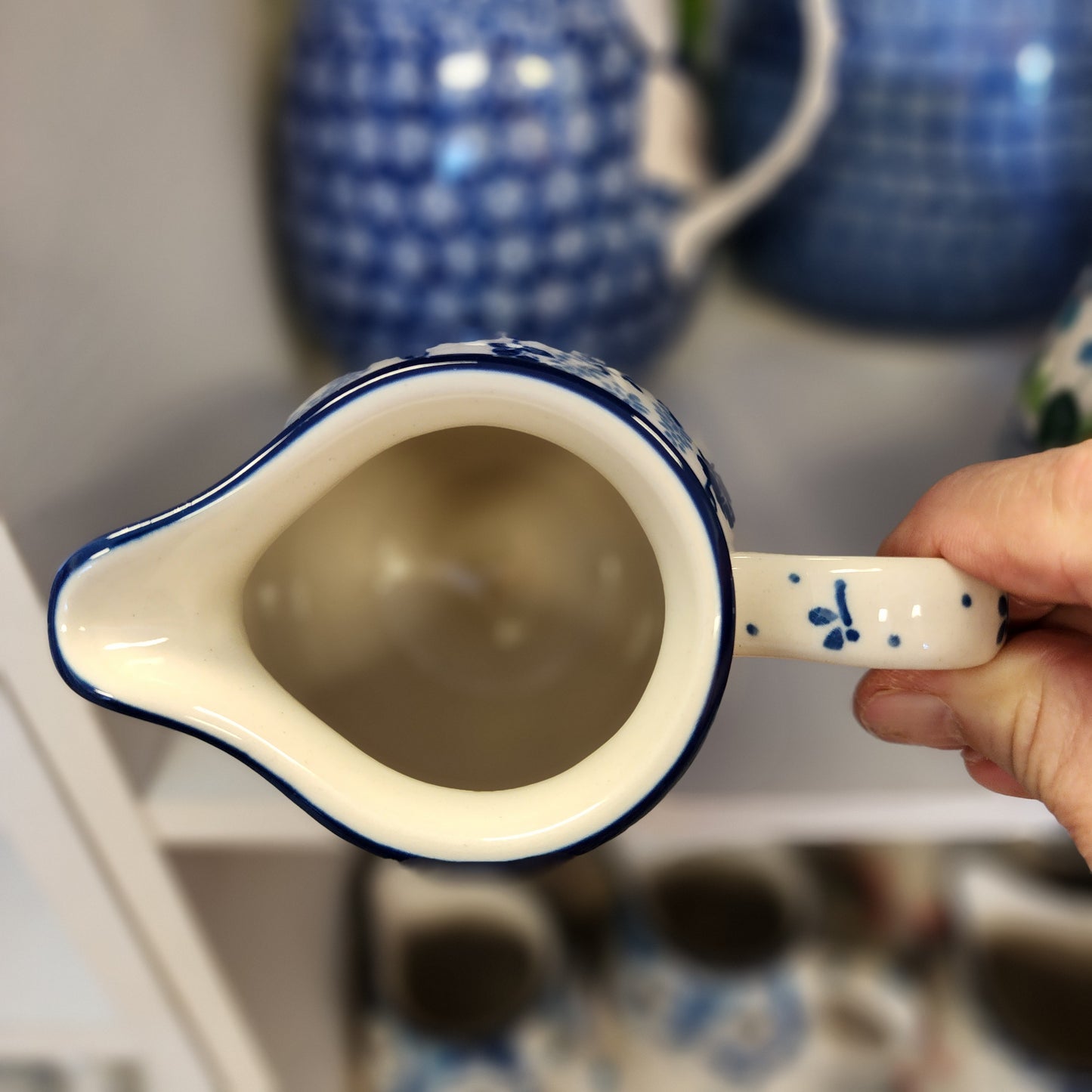 Cream Pitcher ~ 11 oz 3204X ~ Bluebonnets