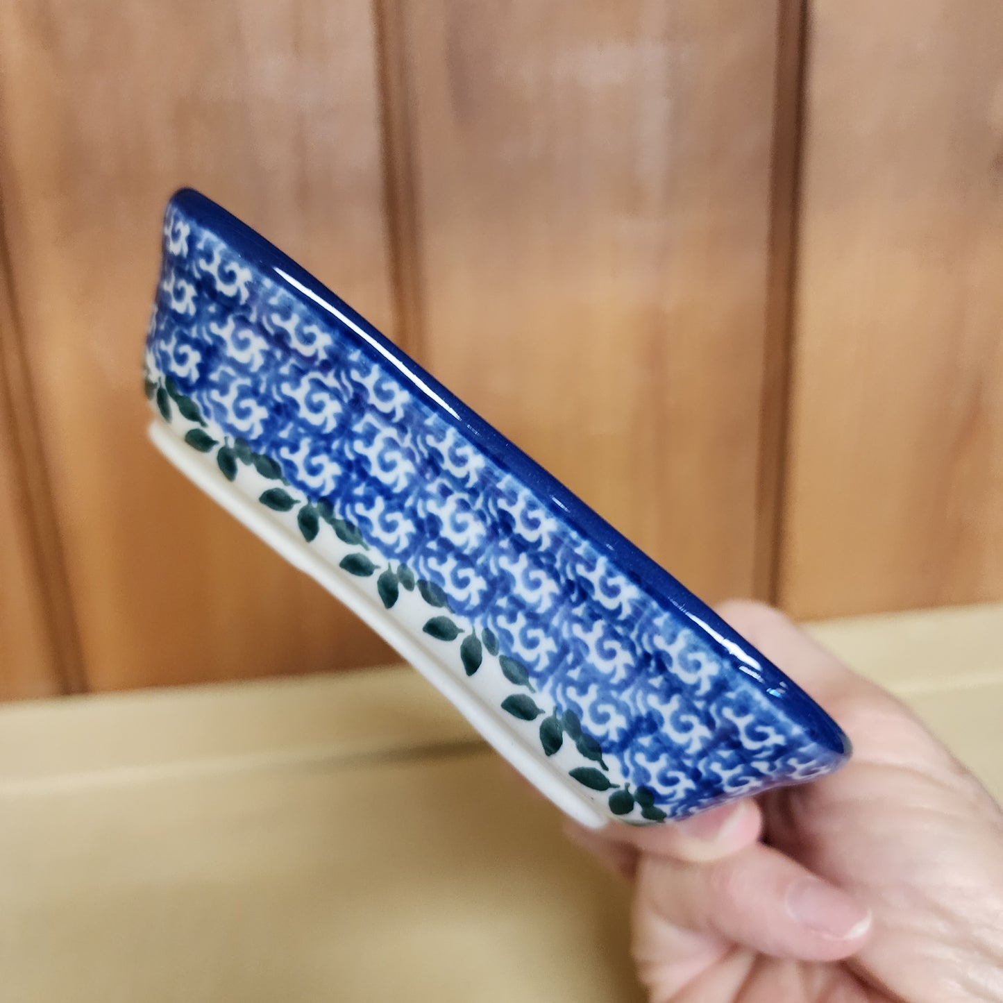 Bowl Shallow Fluted 2785X ~ Georgia Blue