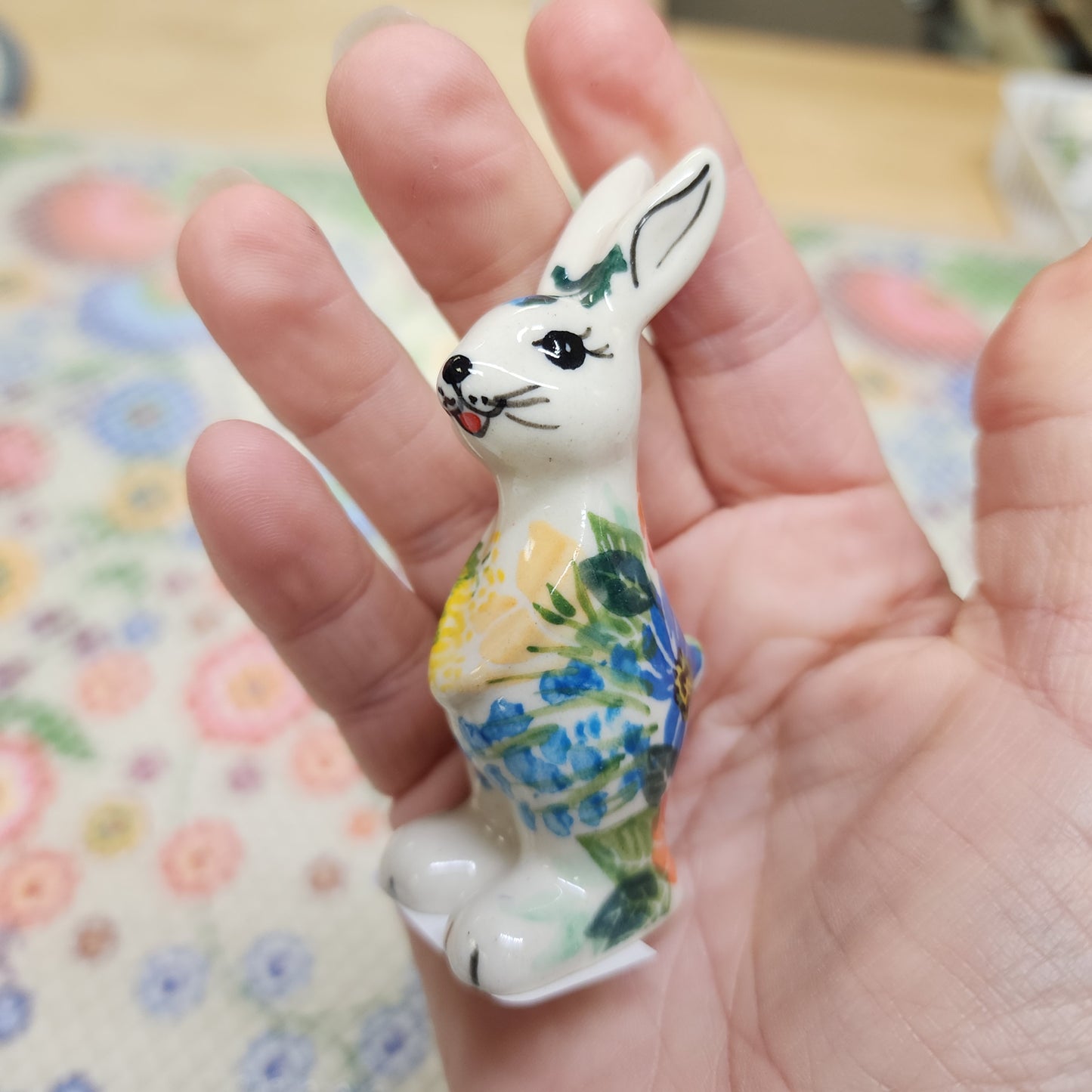 Tall Rabbit #2 figurine (3") standing