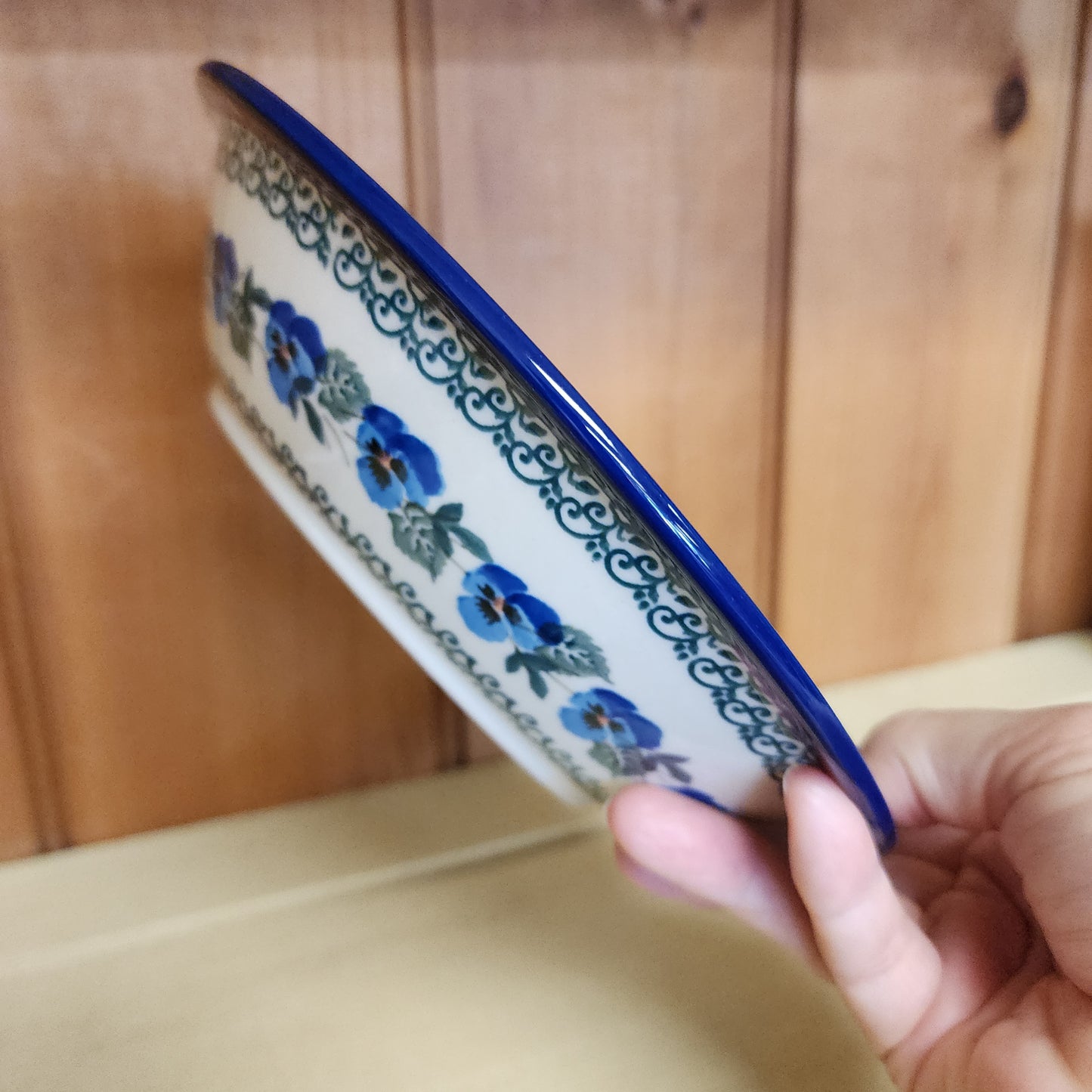 Bowl Salad / Soup 8.25" 2273X ~ Winter Viola