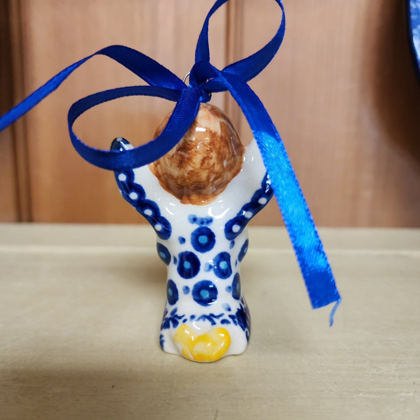 Ornament Angel Boy dots ~ Ornament