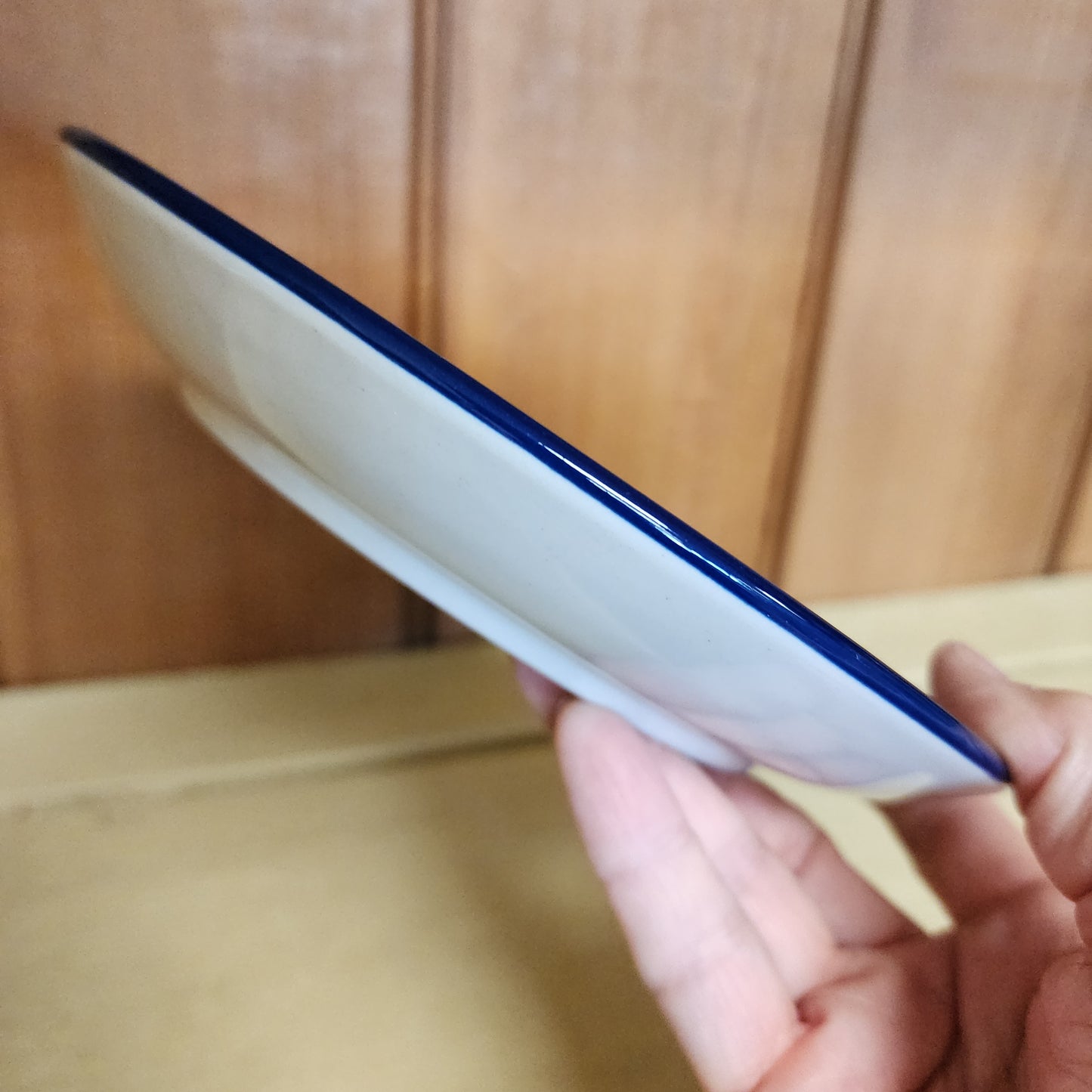 Plate 7.75" Dessert 1931X ~ Snowy Pines