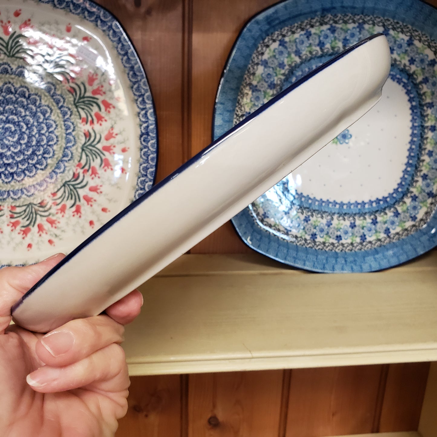 Dish ~ Divided ~ 10" 498-2158X Silver Lace