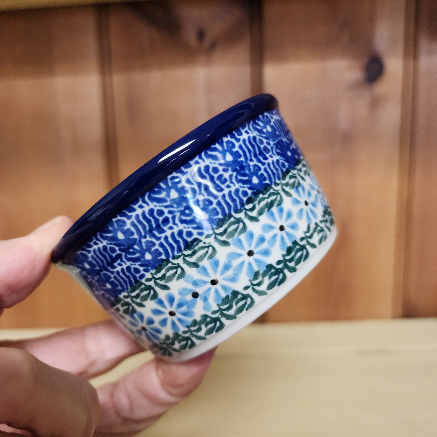 Bowl Ramekin 3.75" 409 1937X ~ Sapphire Garden
