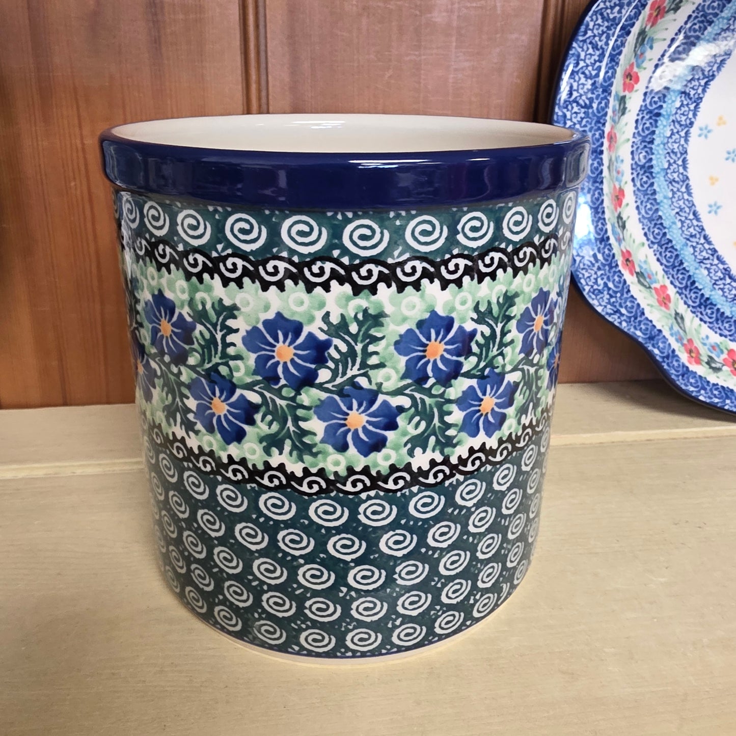 Utensil Holder 5.5" 1538X ~ Sweet Violets