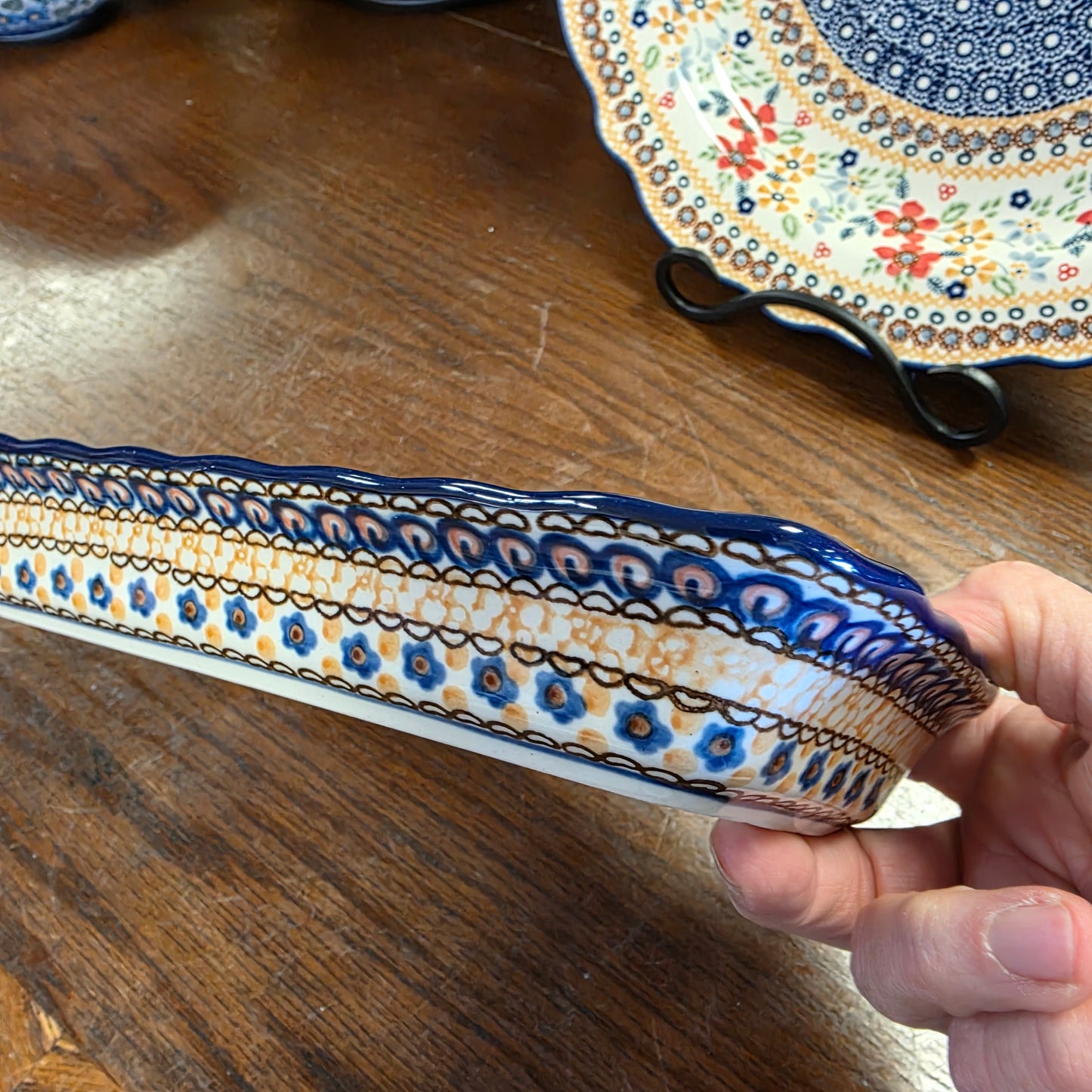 Rectangular shallow tray U408B ~ U4