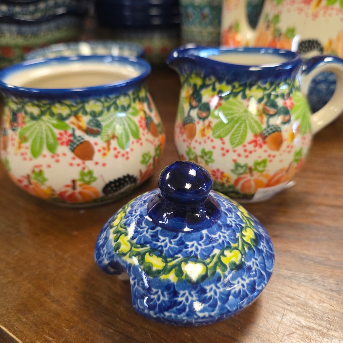 Set Sugar / Creamer Hedgehog