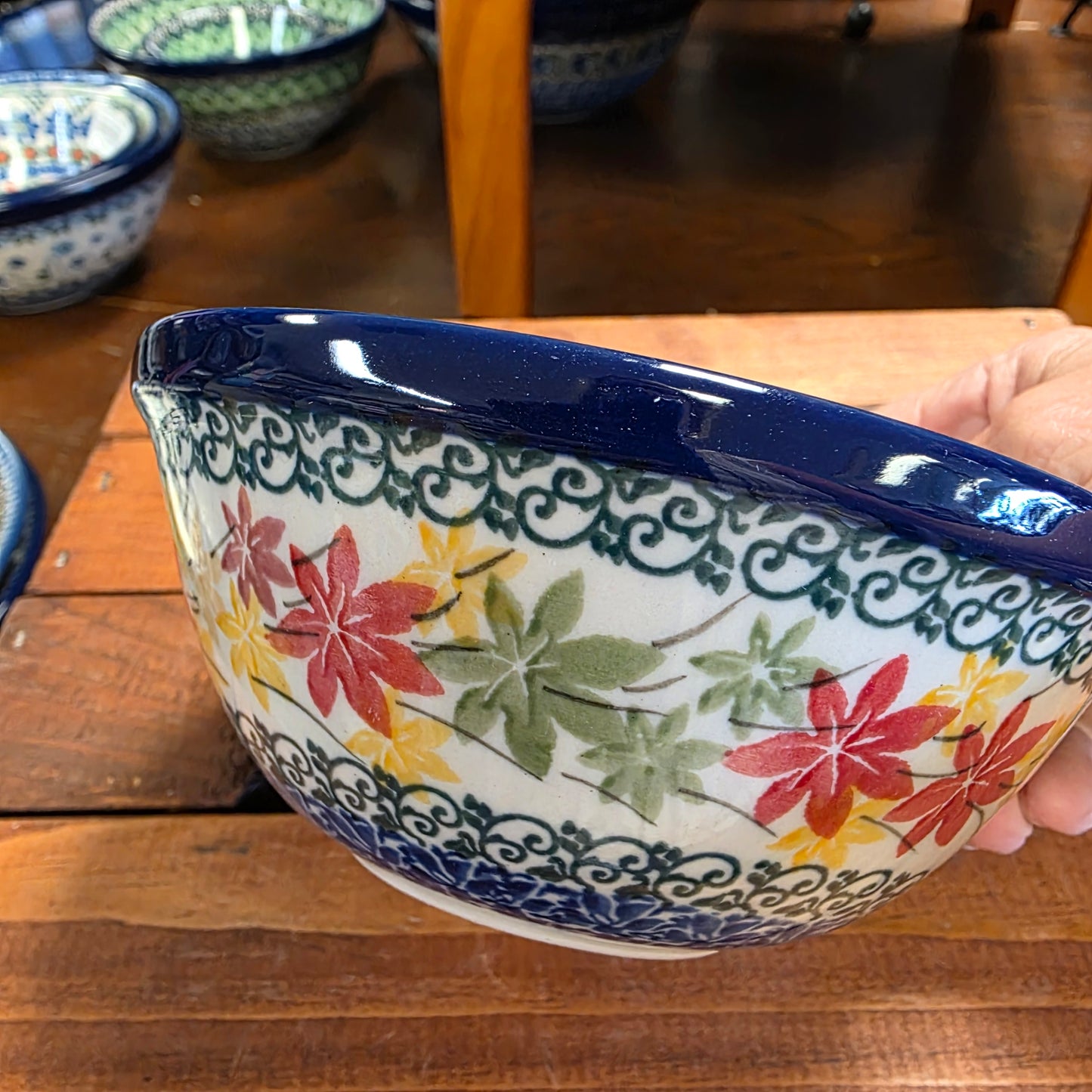 Bowl Nesting Salad/Cereal 5.5" W 059-2533X Maple Harvest pf0526