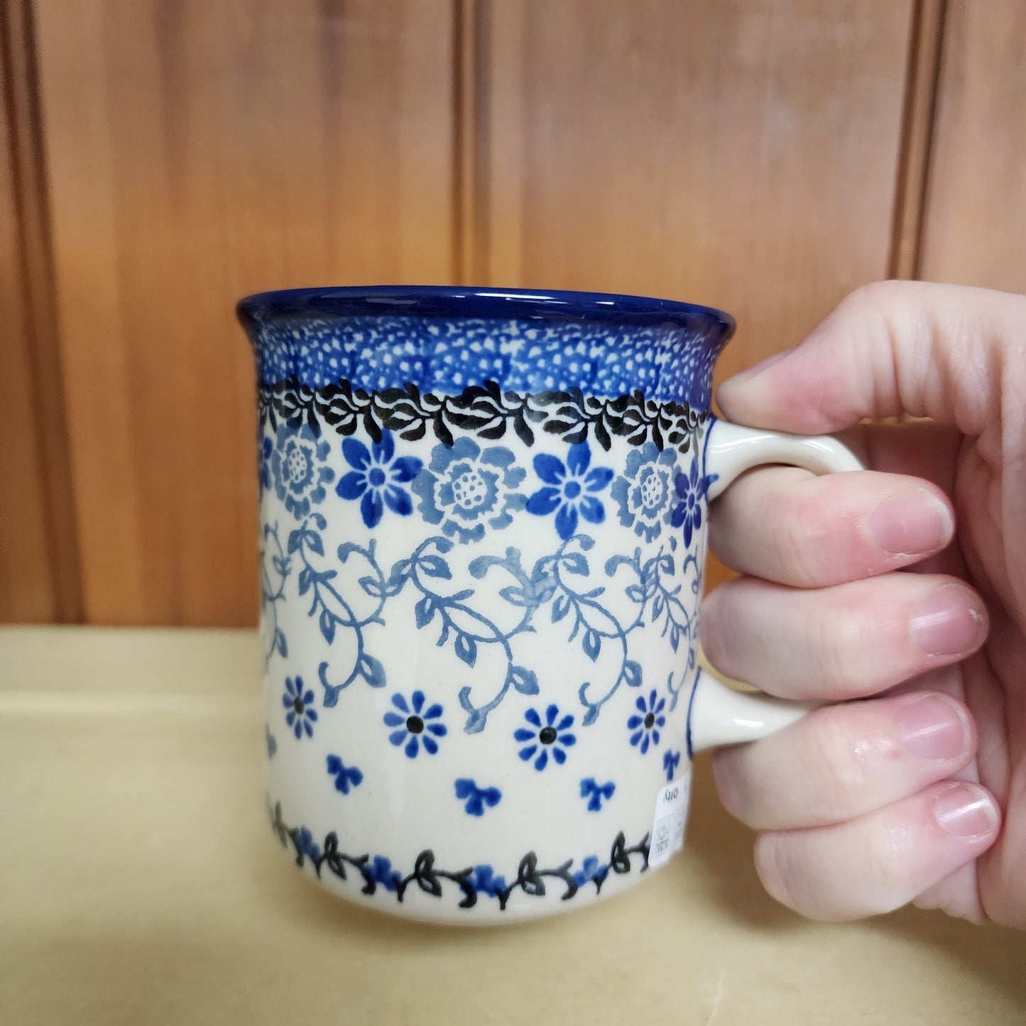 Mug Straight Side 10 oz 236-2158X Silver Lace pf0526