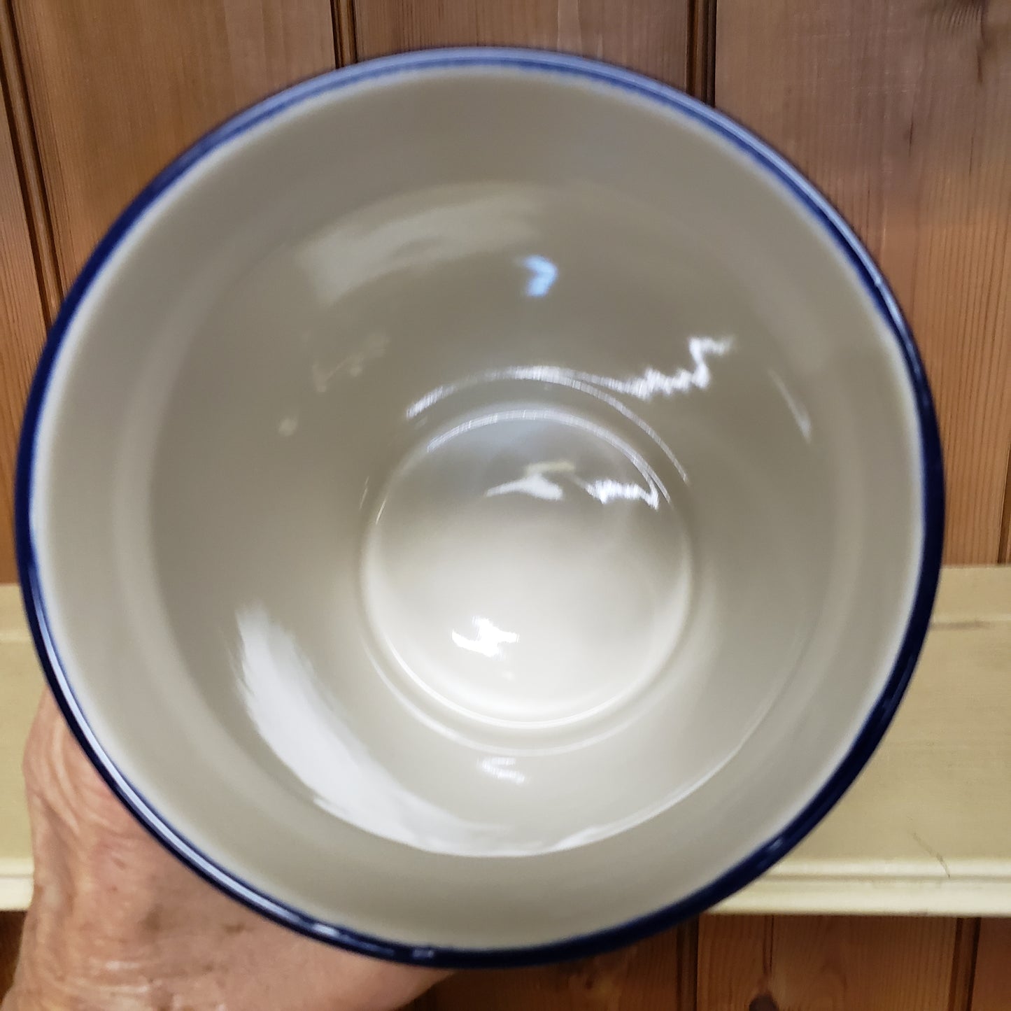 Wine/ Utensil Holder ~ 7.75" H 169-1416X Blue Berries