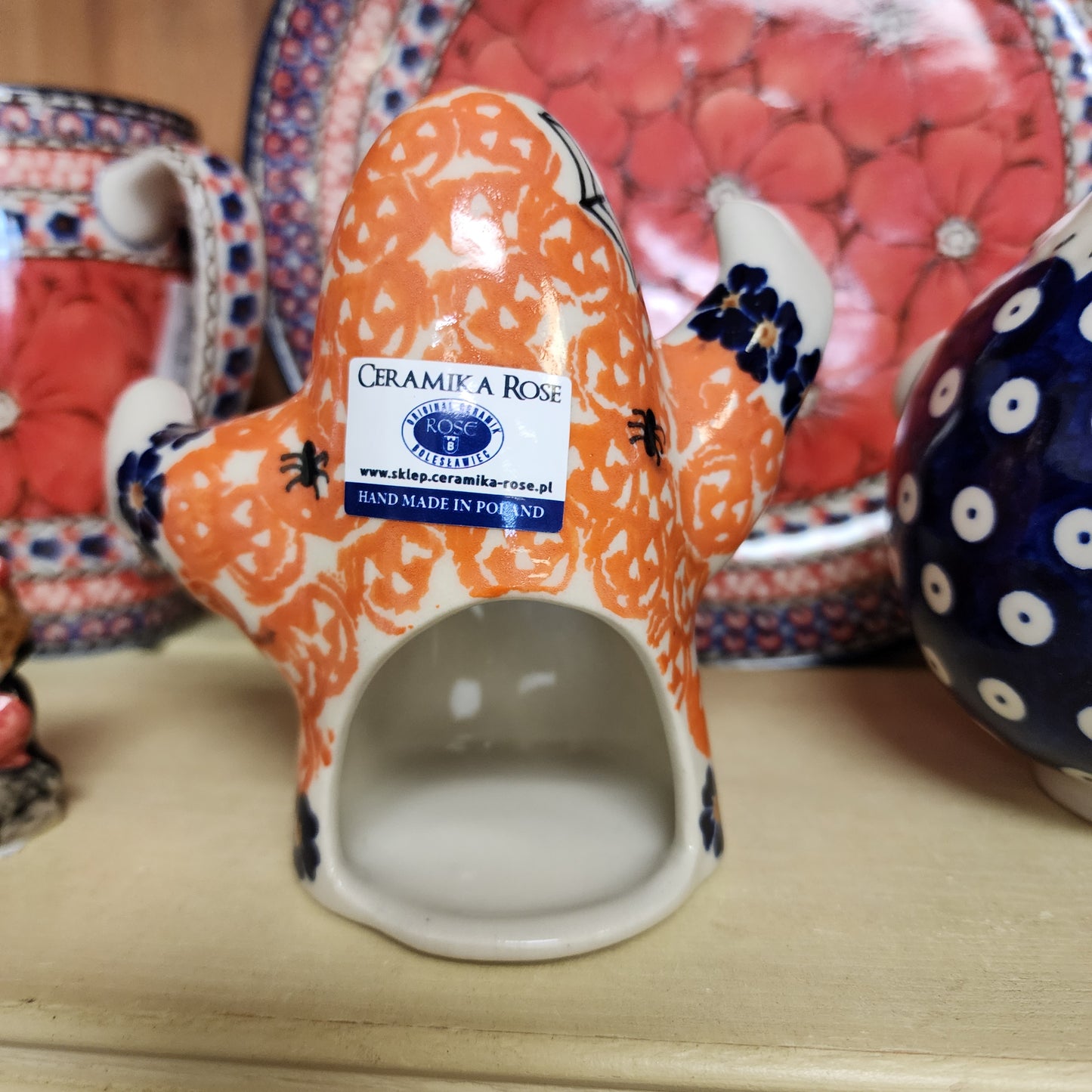 Ghost Orange blue spider