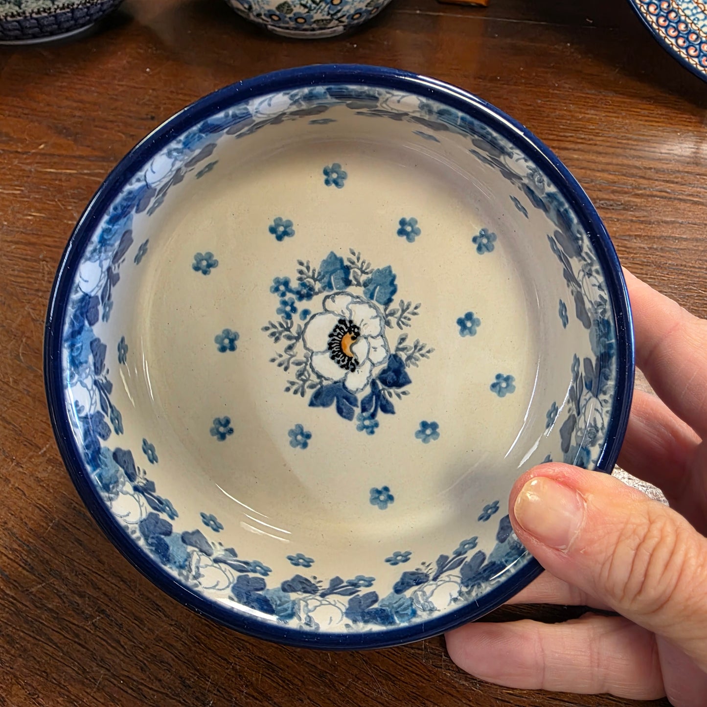 Bowl straight side 5" 365-2222X Snow Poppy pf0526