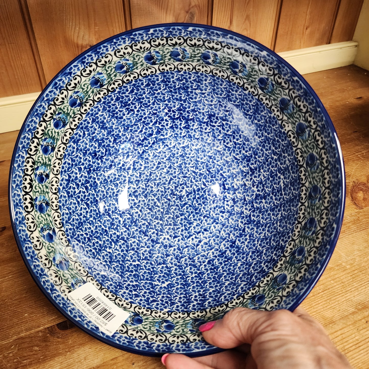 Bowl ~ Nesting ~ 9" W 056-1513X pf0425 8 cups