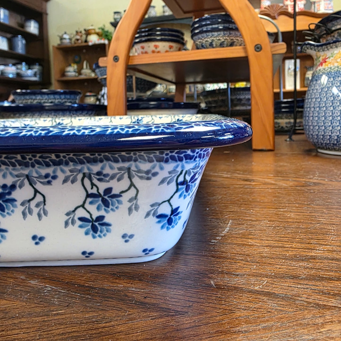 Baker Rectangular w/Rim Lasagna 11.25" x 13.75" 2524X ~ Clover Fields