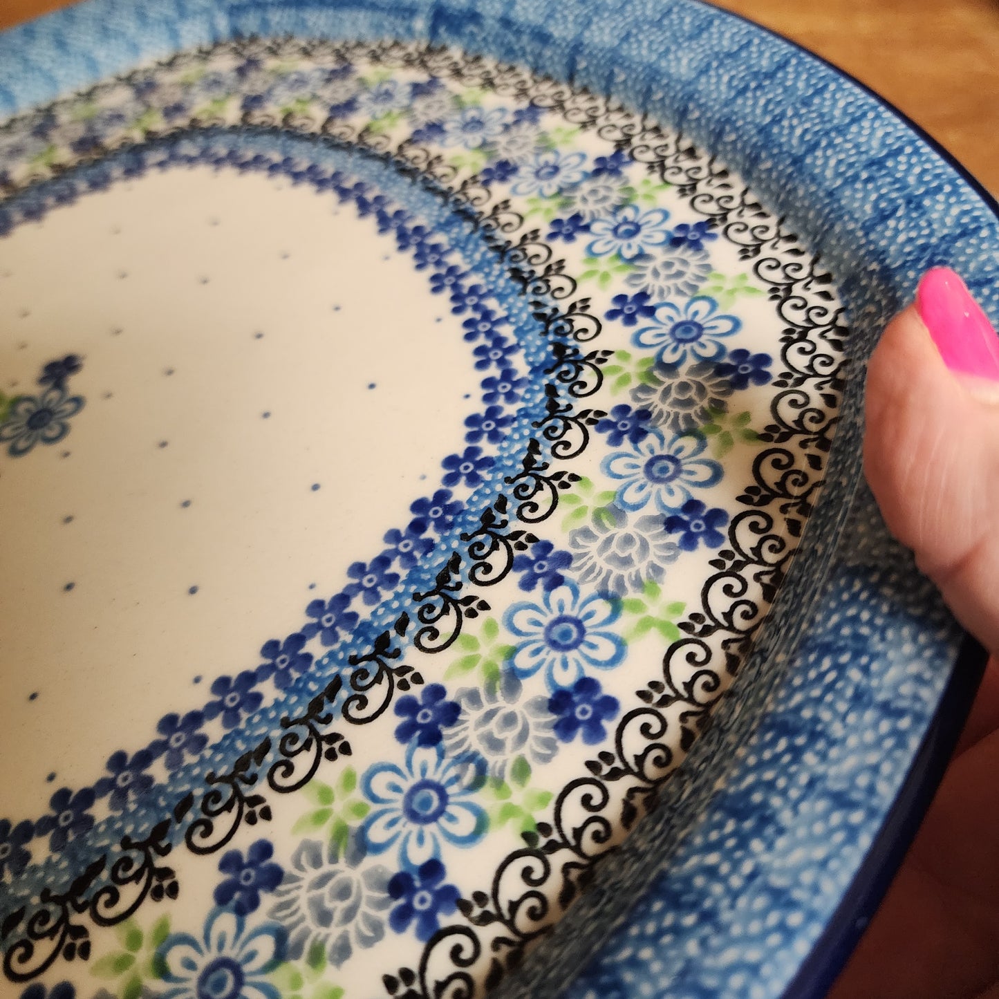 Square Platter F83-2633X Flower Works