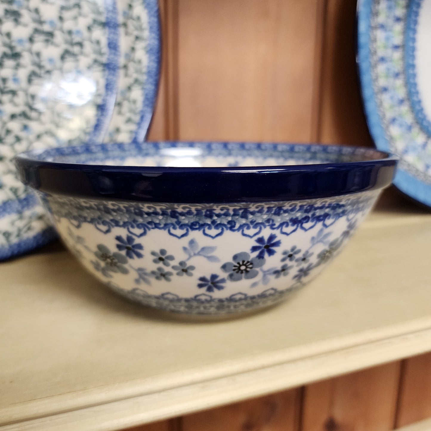 Bowl ~ Nesting ~ 6.5" W 058-2333X Blue Horizon 3 cups