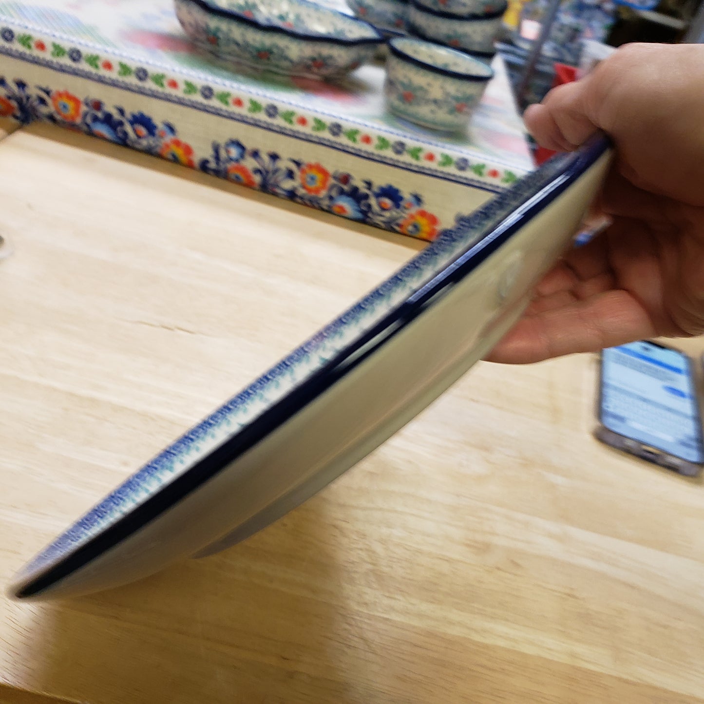 Plate ~ Dinner ~ 10" 257-2973X Winter Holly