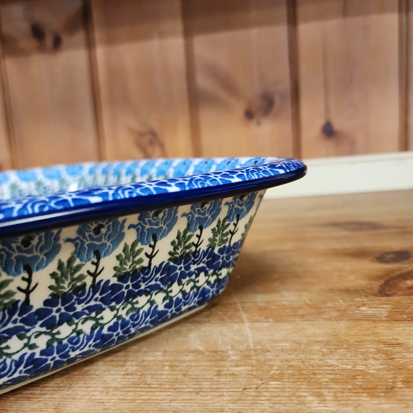 Baker ~ Rectangular w/Rim ~ 9.25" x 11"L 856-1390X pf0425