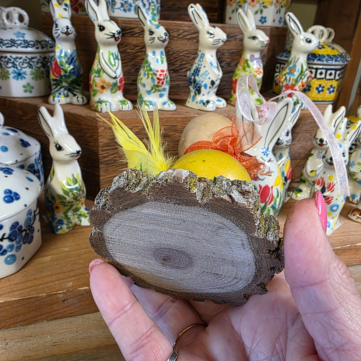 Gourd ~ Dillard Duck Scene Mini