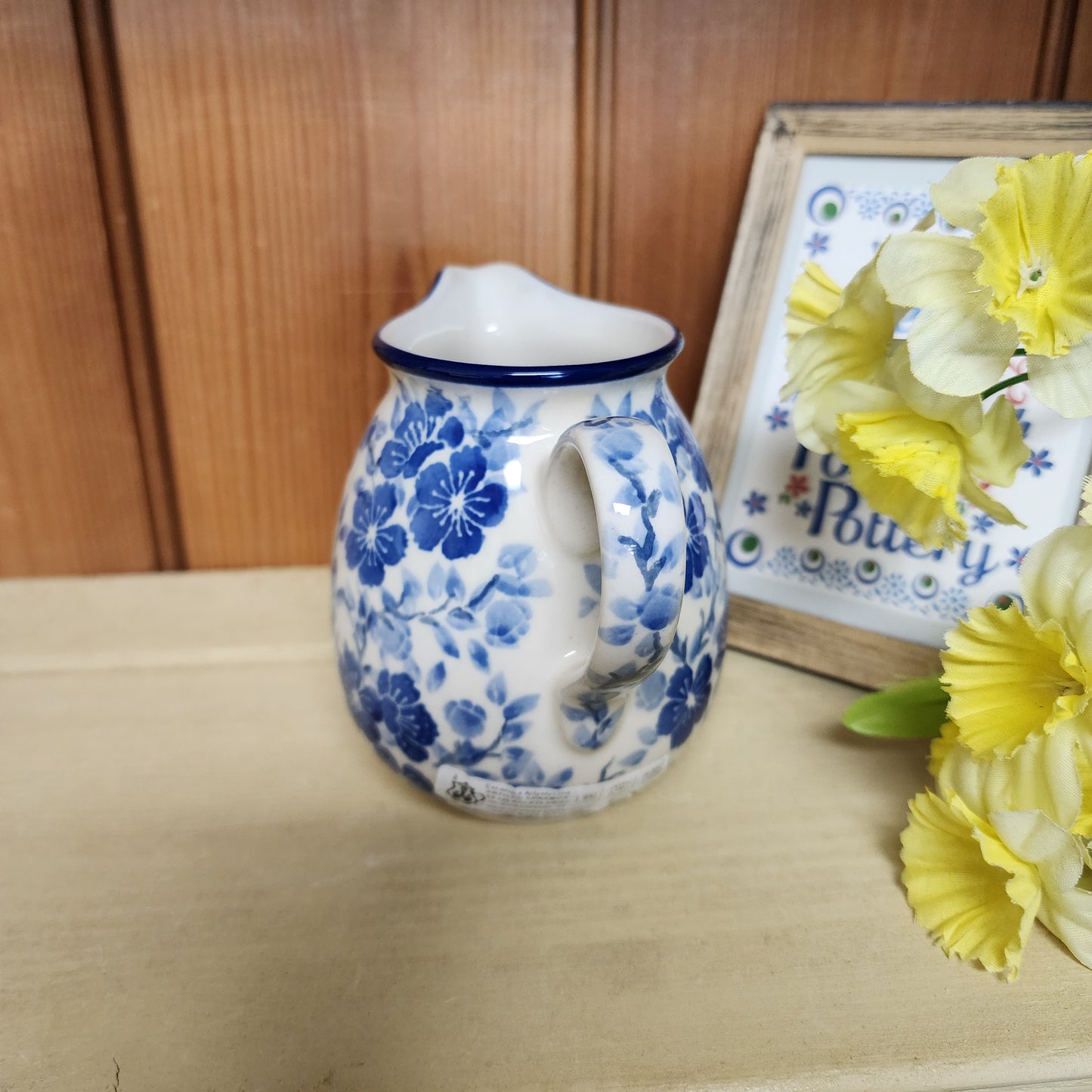 Cream Pitcher ~ 11 oz B84-3428X Timeless Blue PF0526