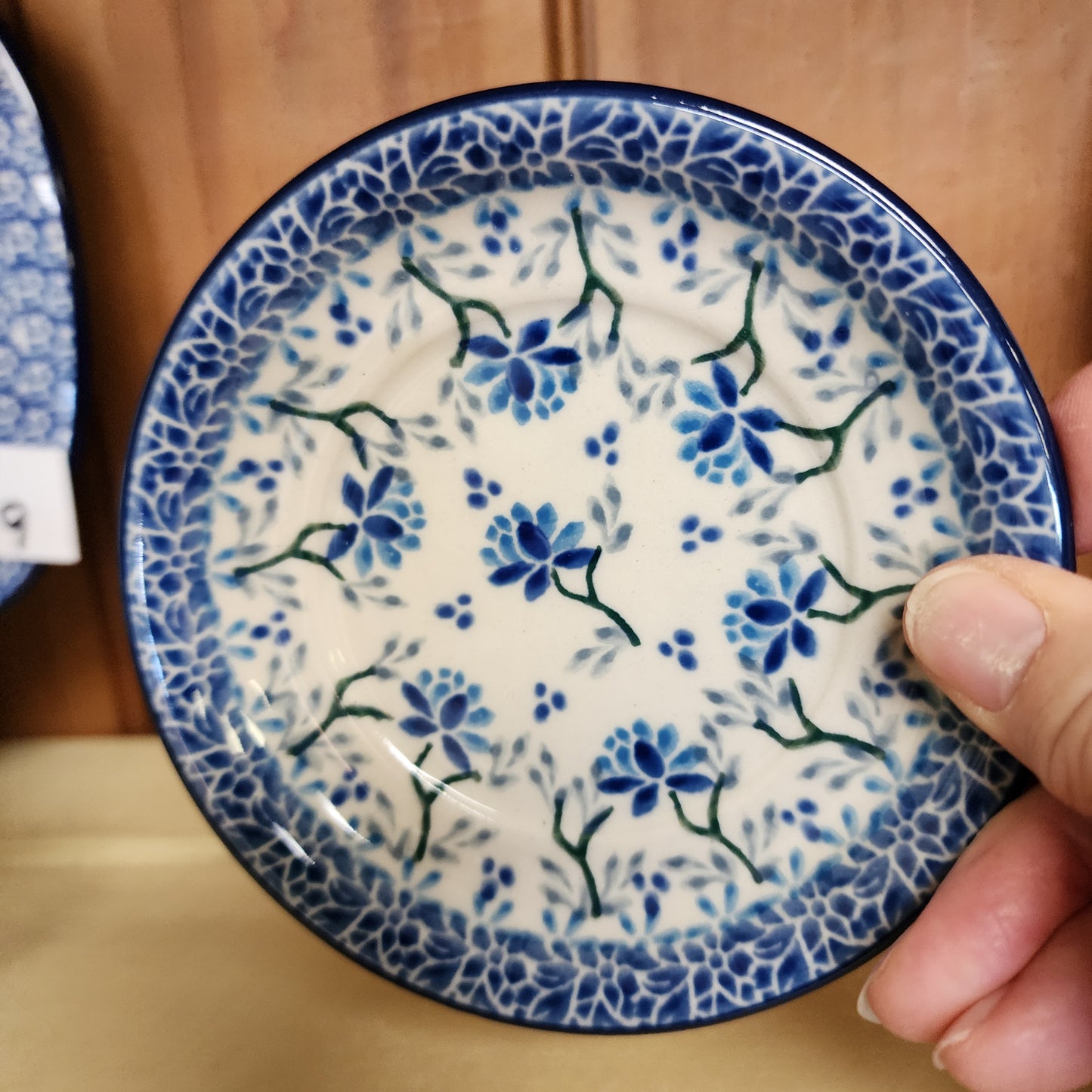 Mug w/Infuser and Saucer 12 oz. 2524X ~ Clover Fields