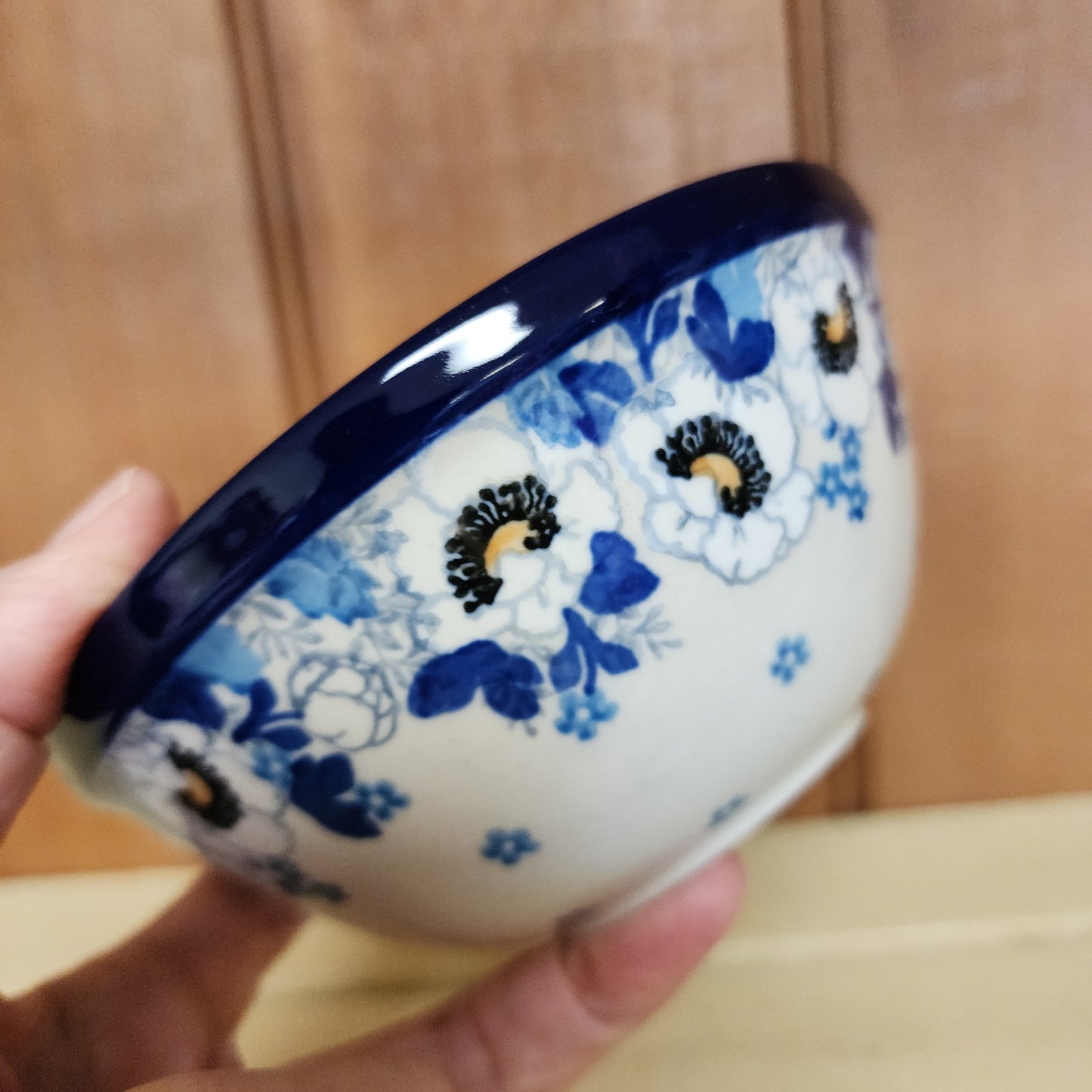 Bowl Nesting Salad/Cereal 5.5" W 2222X ~ Snow Poppy