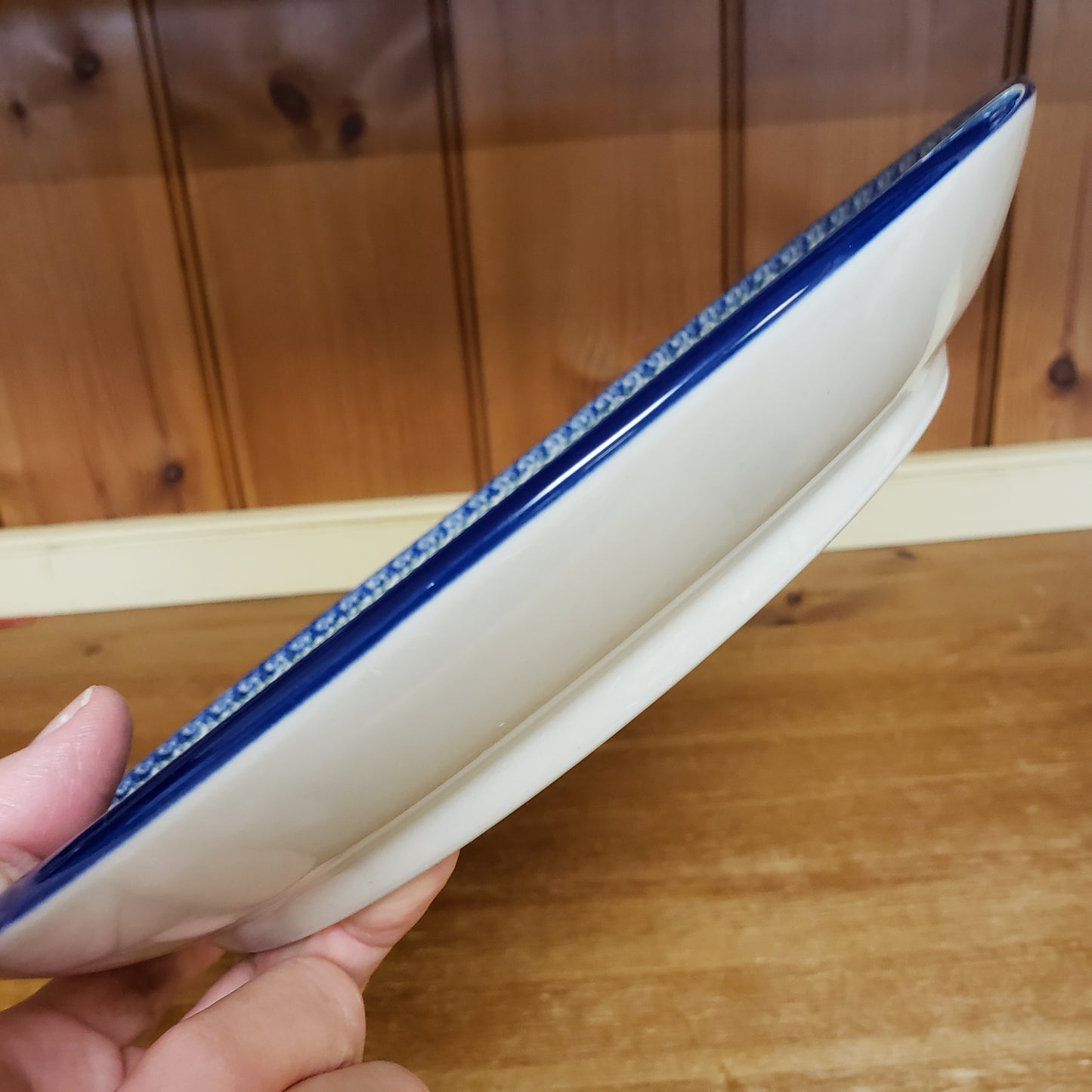 Pedestal Bowl - Large A14-1916X Mar aschino(8.5"w x 5"h)