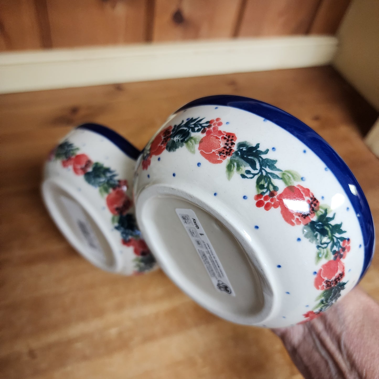 Bowls ~ Double Serving ~ 9.75"L 942-1535X Garden Party