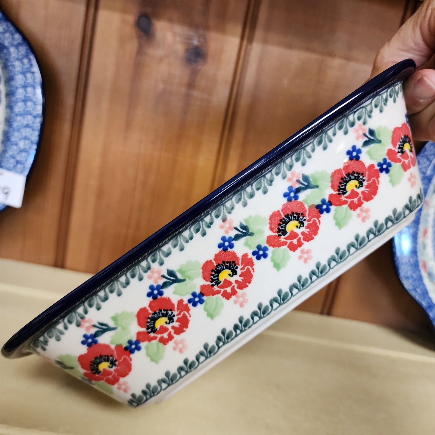 Baker w/Grip Edge 7" x 9.75" 3219X ~ Danish Garden