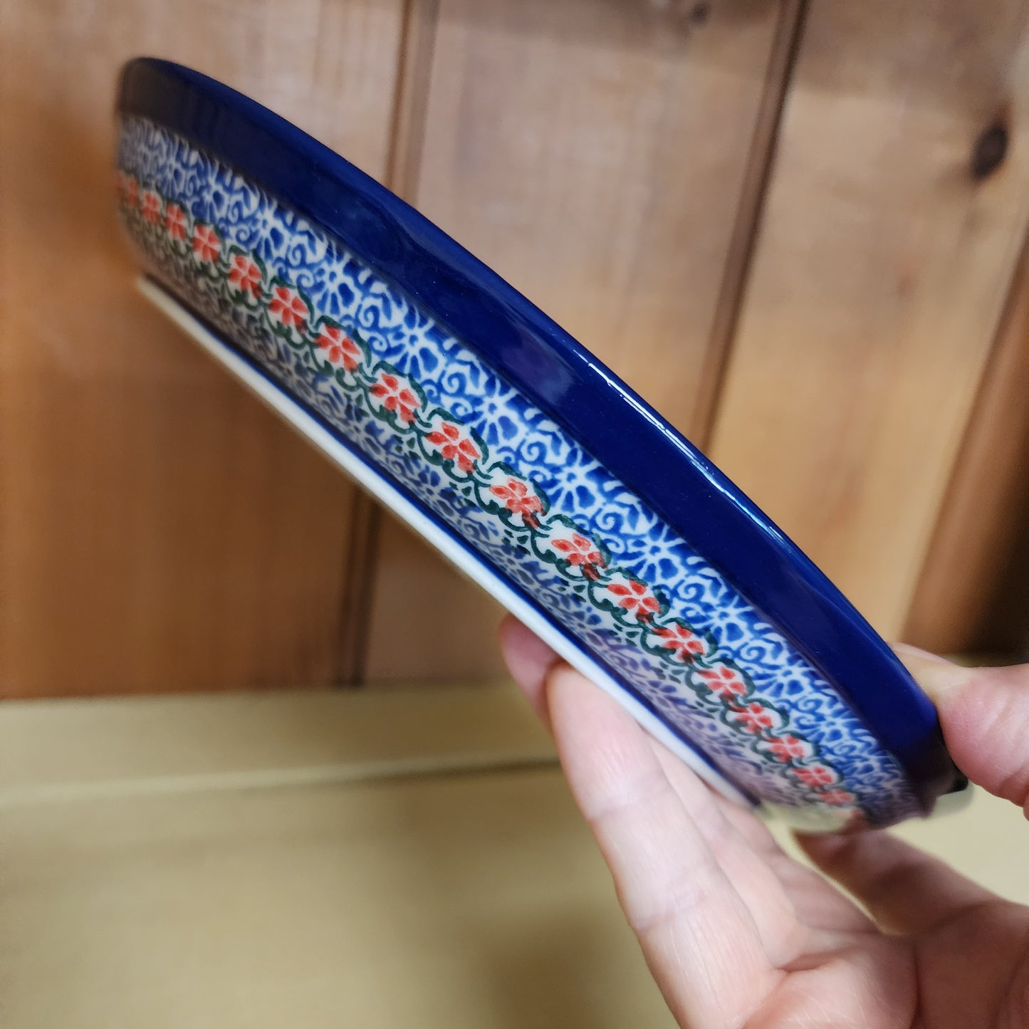 Plate Rimmed 9" U3357 ~ U3