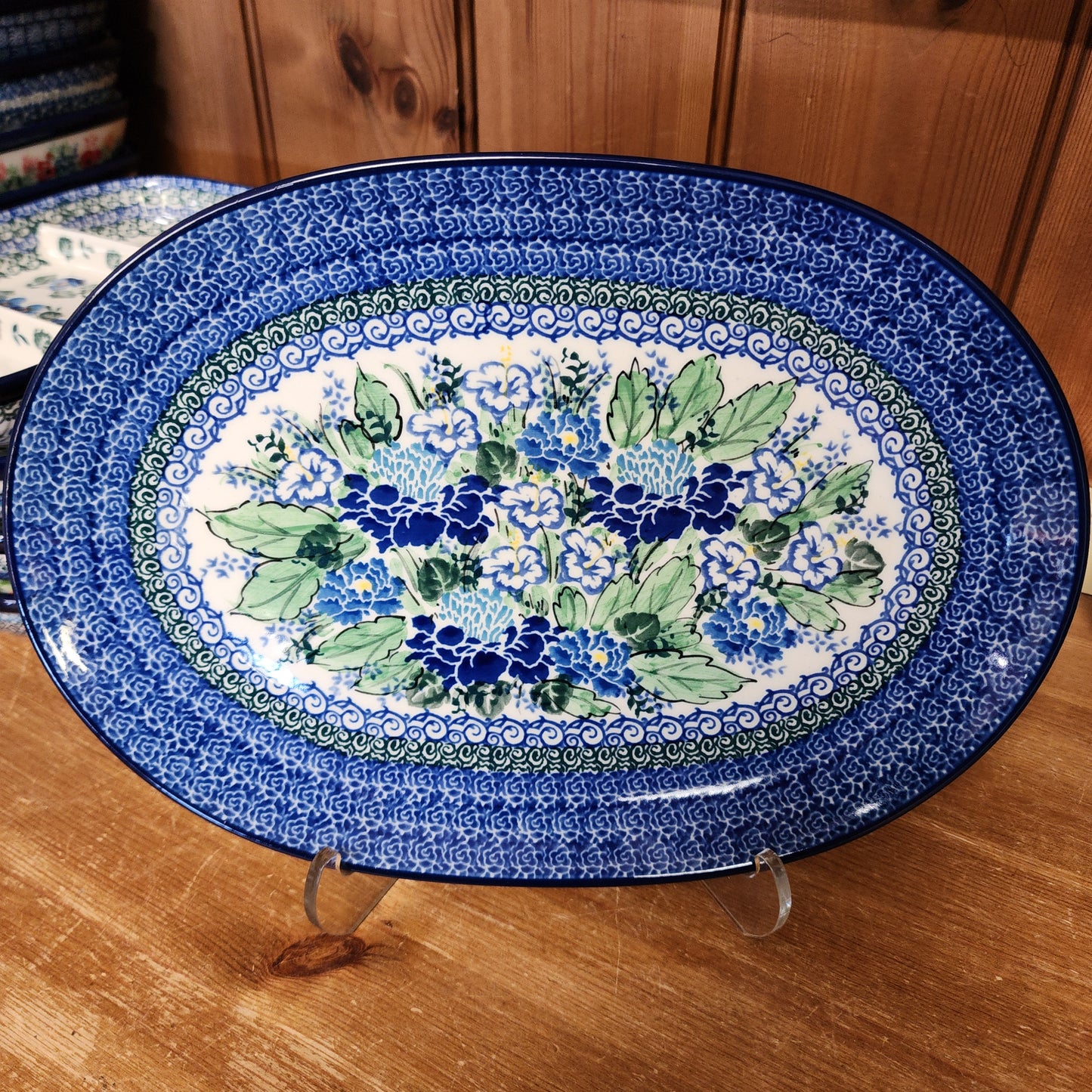 Oval Platter ~ Large 12" x 8.5" G68-U5138 U4 pf0526