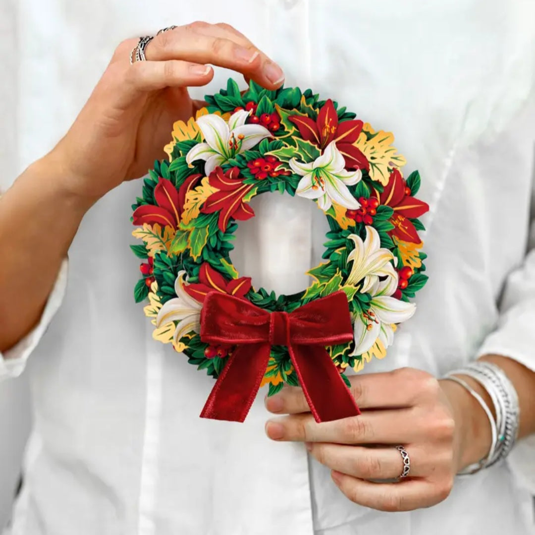 Card ~ Wreath Winter Joy