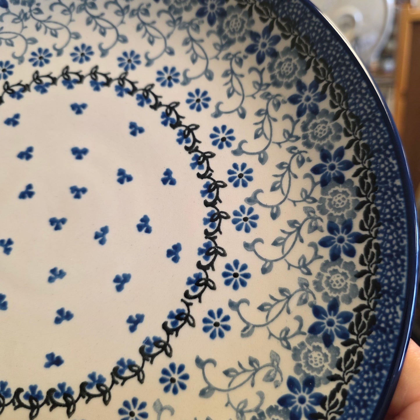 Plate Dinner 10" 257-2158 Silver Lace