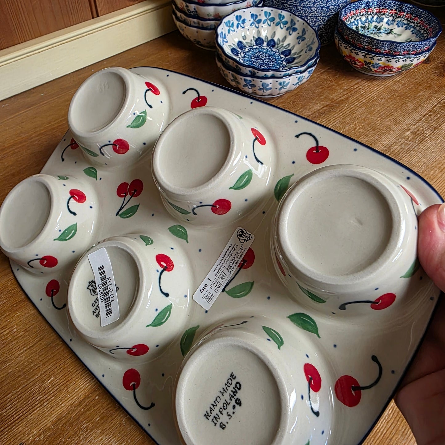 Muffin Pan 811-2715X Cherry Pie pf0526