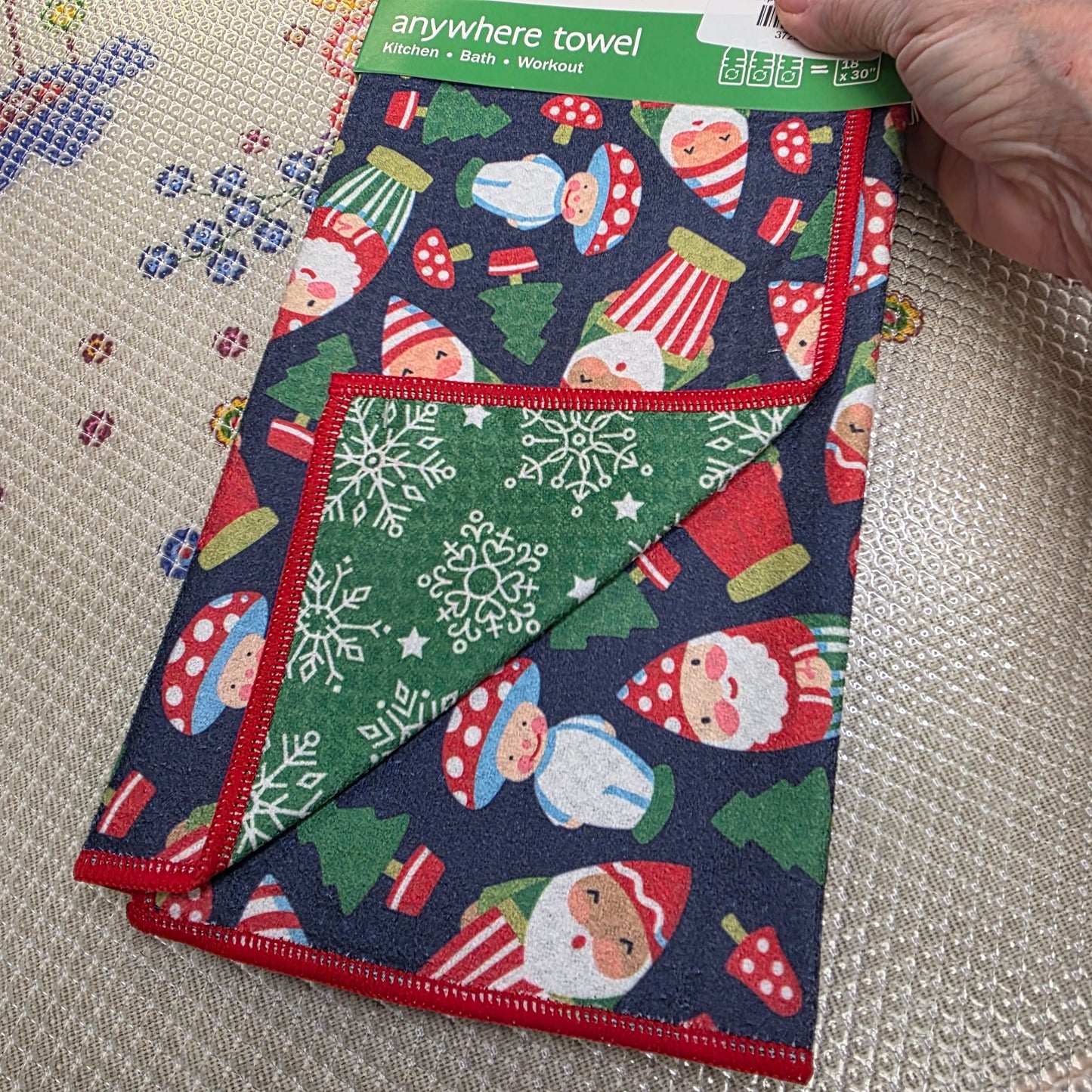 Towel /poly ~ Gnome blue 6377