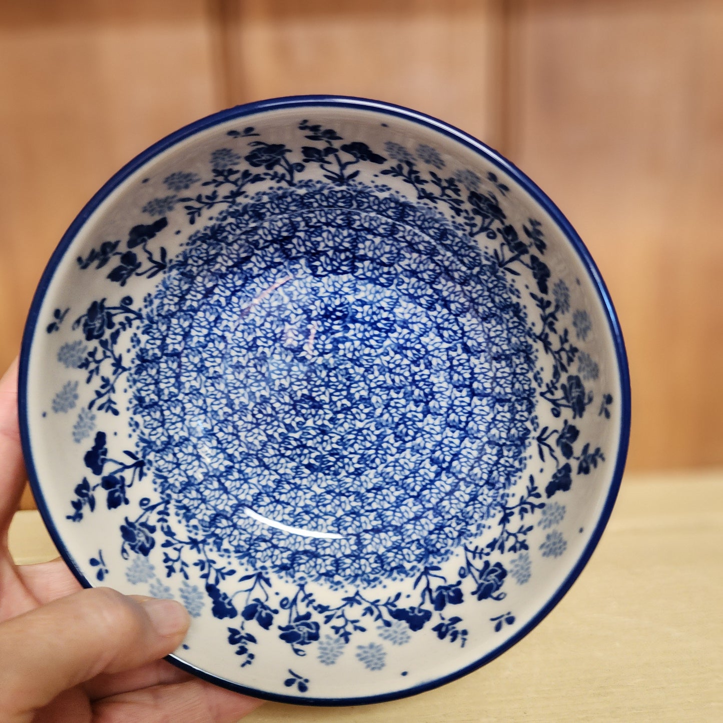 Bowl ~ Soup/Salad ~ 6.25" / C-38 3204X ~ Bluebonnets Farmer Bowl