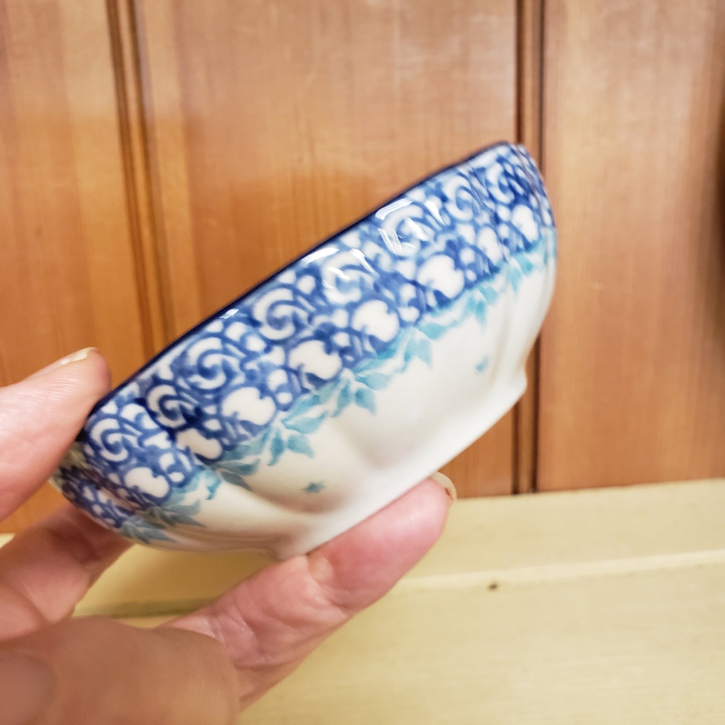 Bowl ~ Scalloped ~ 4.5" 023-2798X Jack Frost Snowman