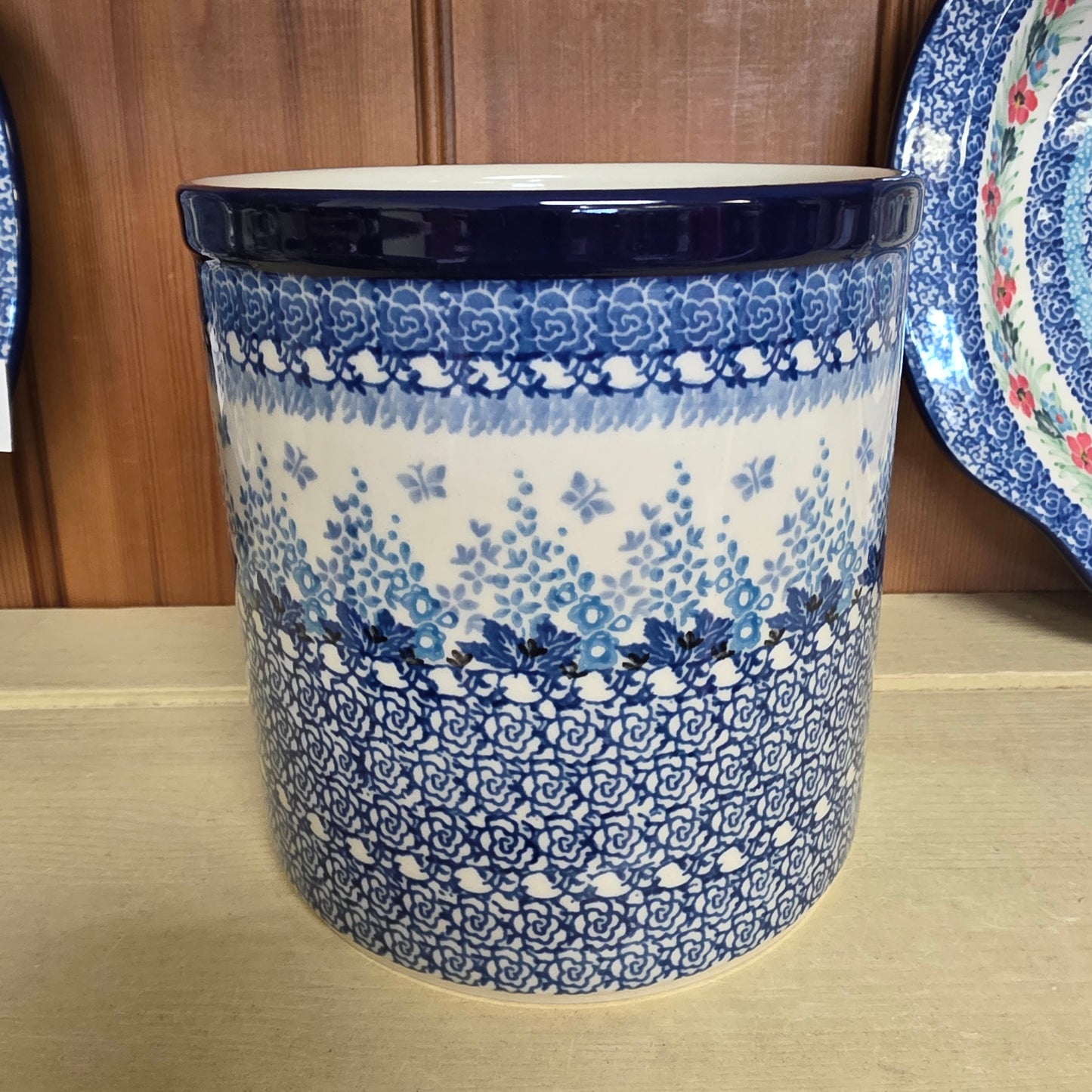Utensil Holder 5.5" 3277X ~ Blue Sage