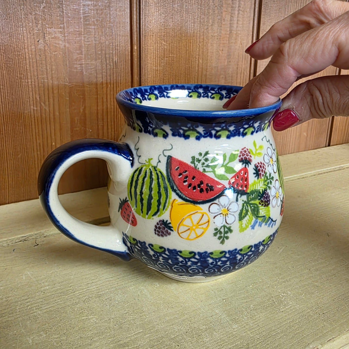 Mug 18 oz Fruit / 1143